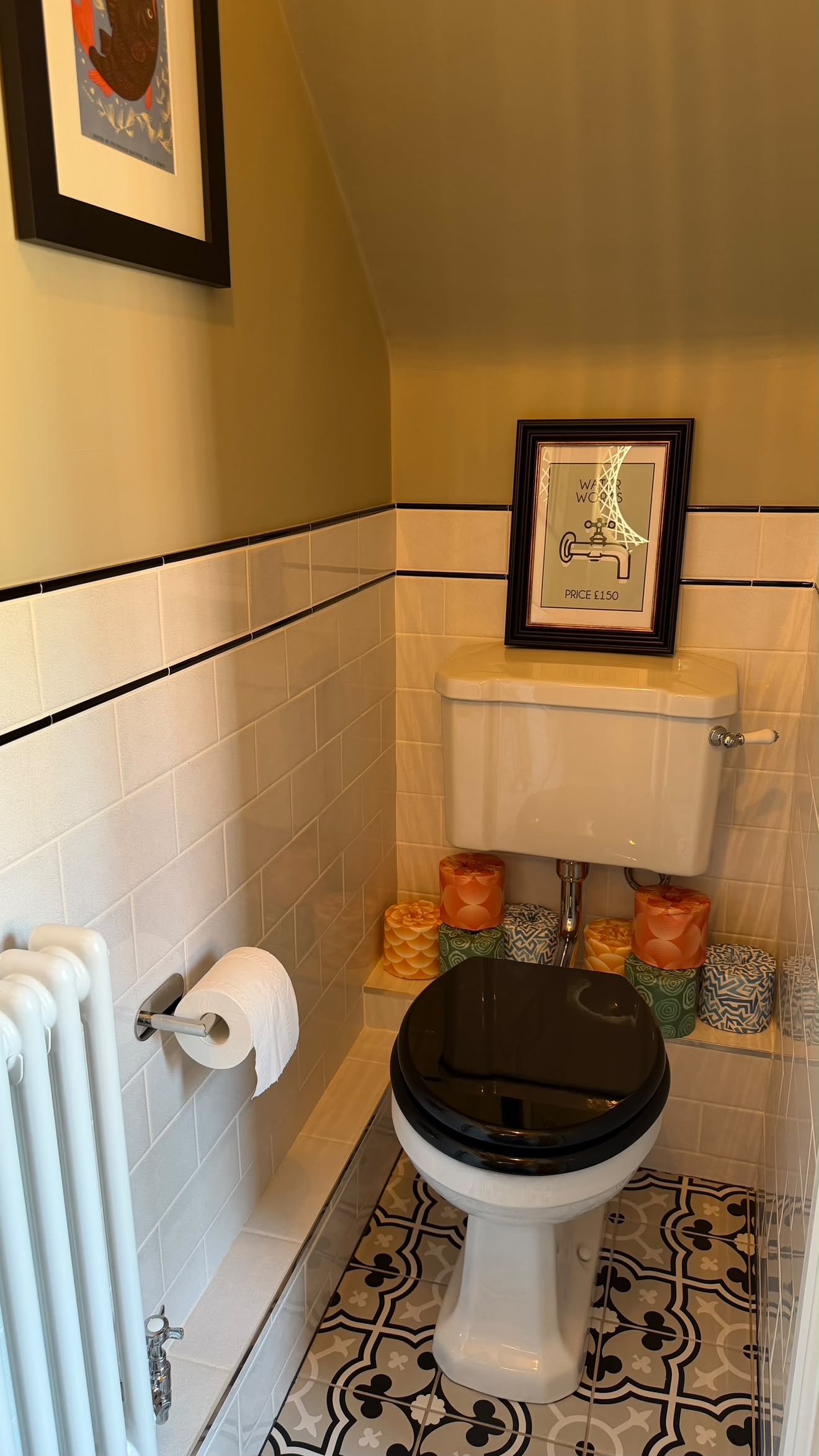 Waterworks Water Works Game Funny Bathroom Wall Decor Print