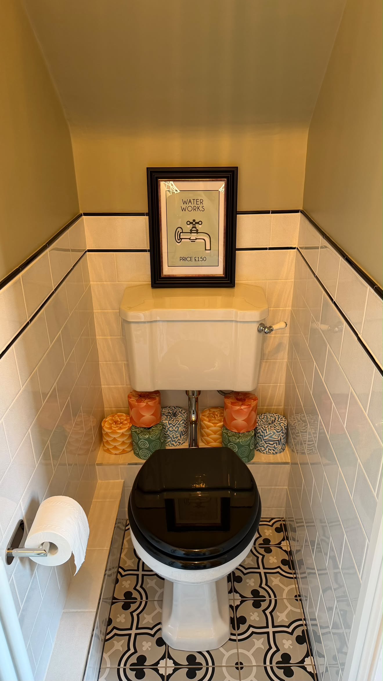 Waterworks Water Works Game Funny Bathroom Wall Decor Print