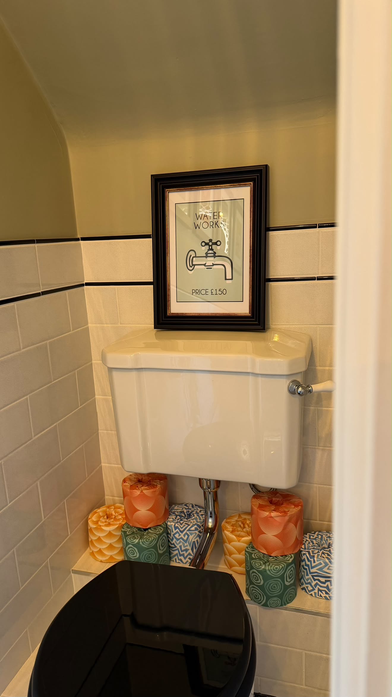 Waterworks Water Works Game Funny Bathroom Wall Decor Print