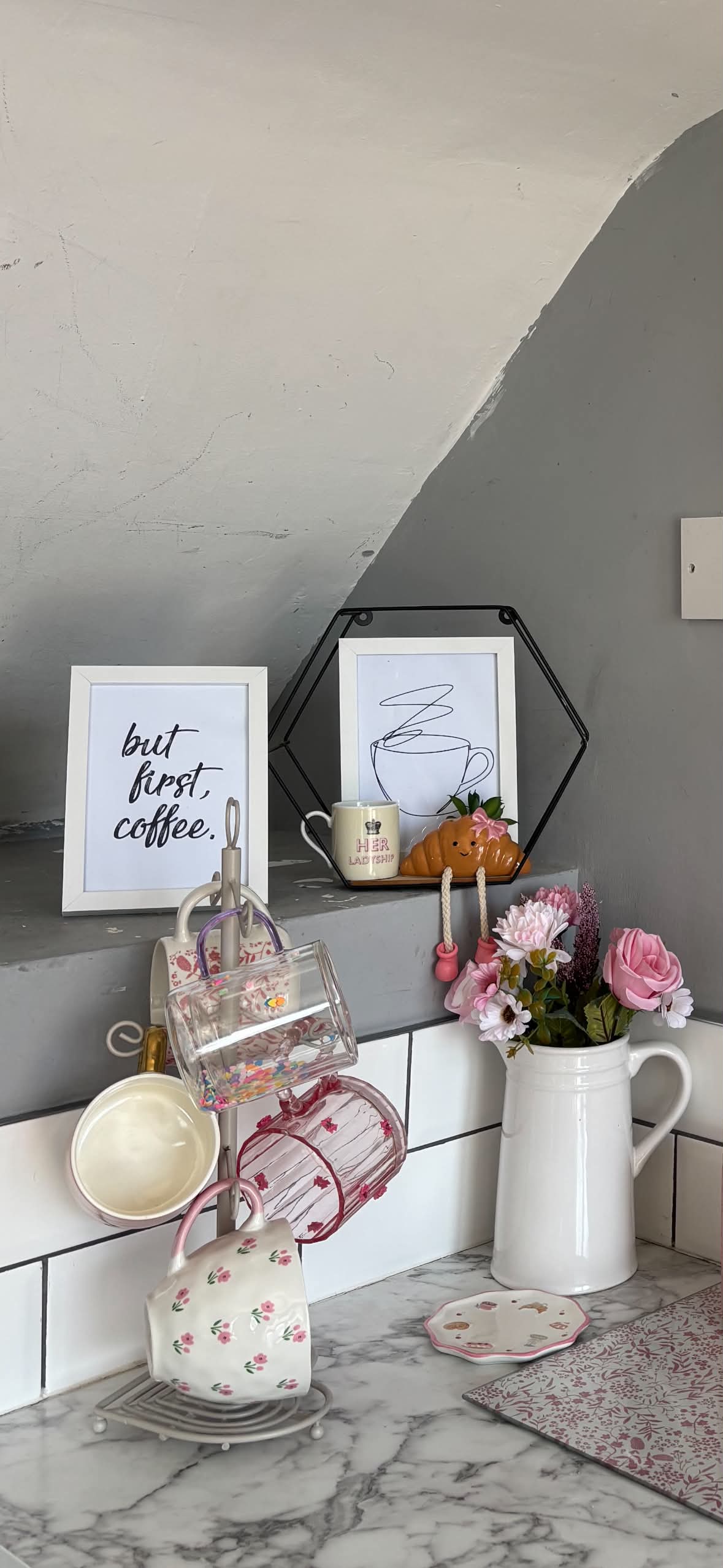 But First Coffee Original New Kitchen Simple Wall Decor Print