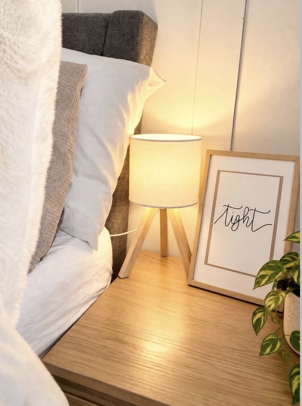 Sleep Tight Bedroom Wall Decor Set Of 2 Print Set