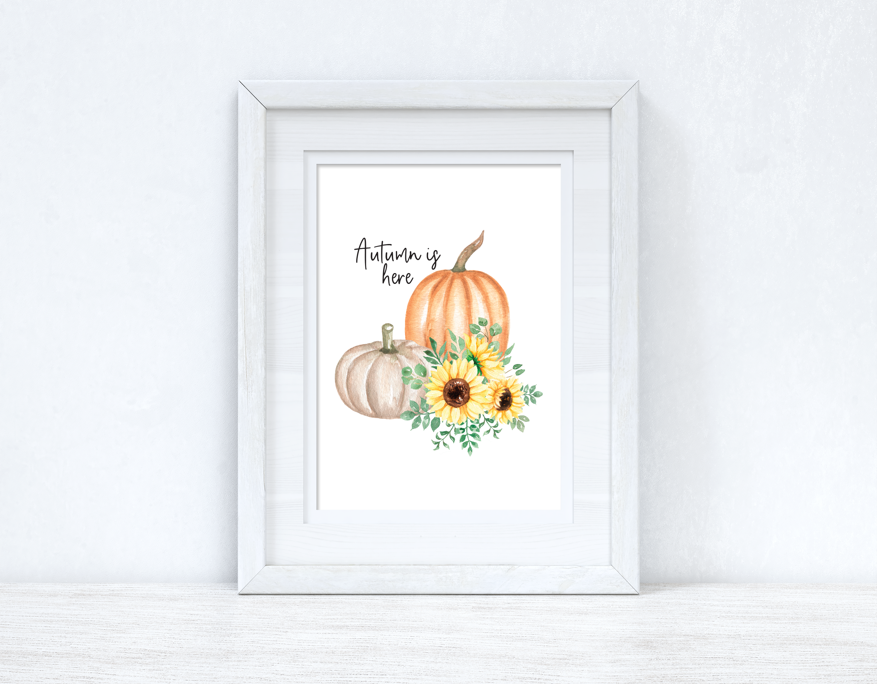Autumn Is Here Autumn Seasonal Wall Home Decor Print