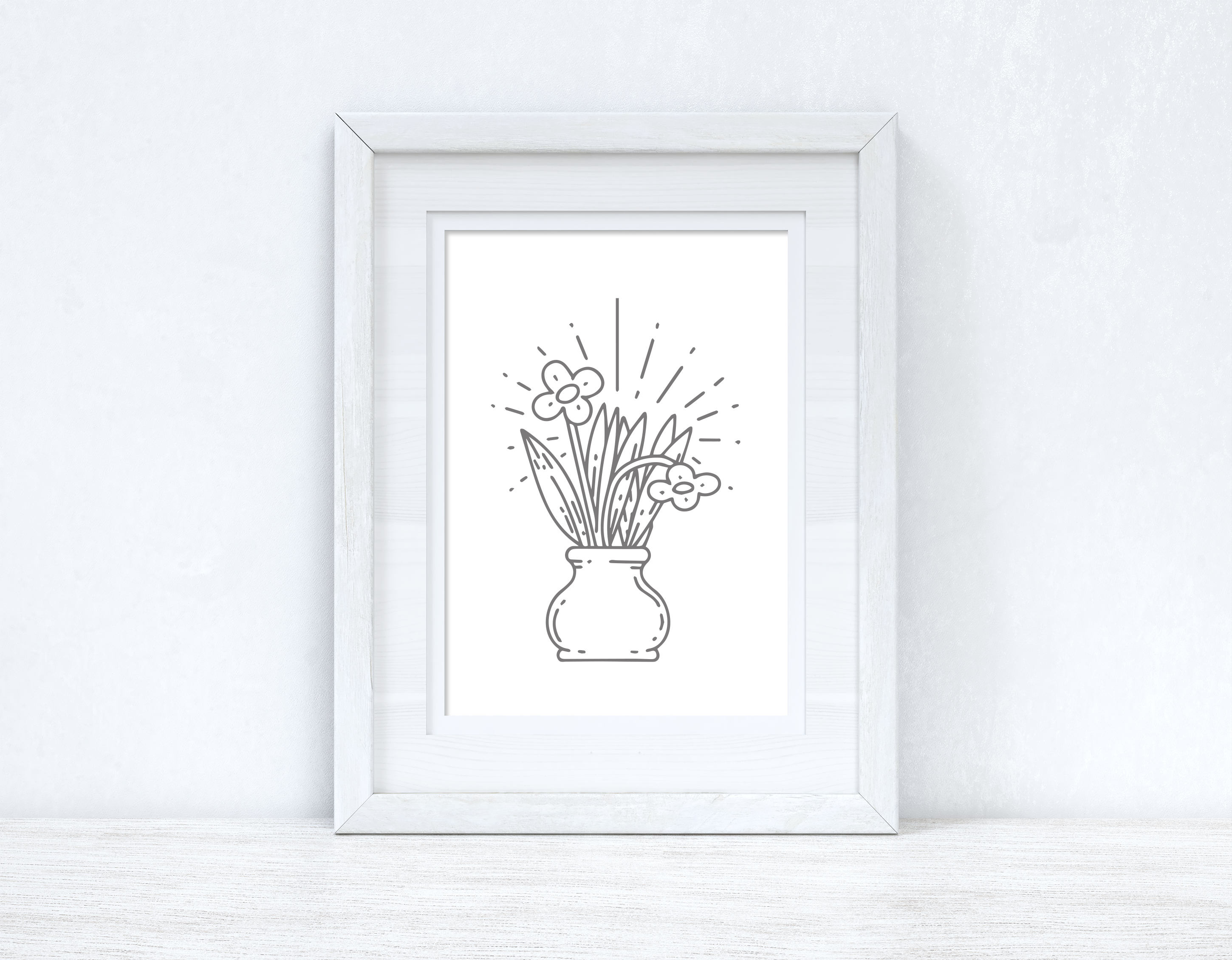 Spring Flowers Spring Seasonal Wall Home Decor Print