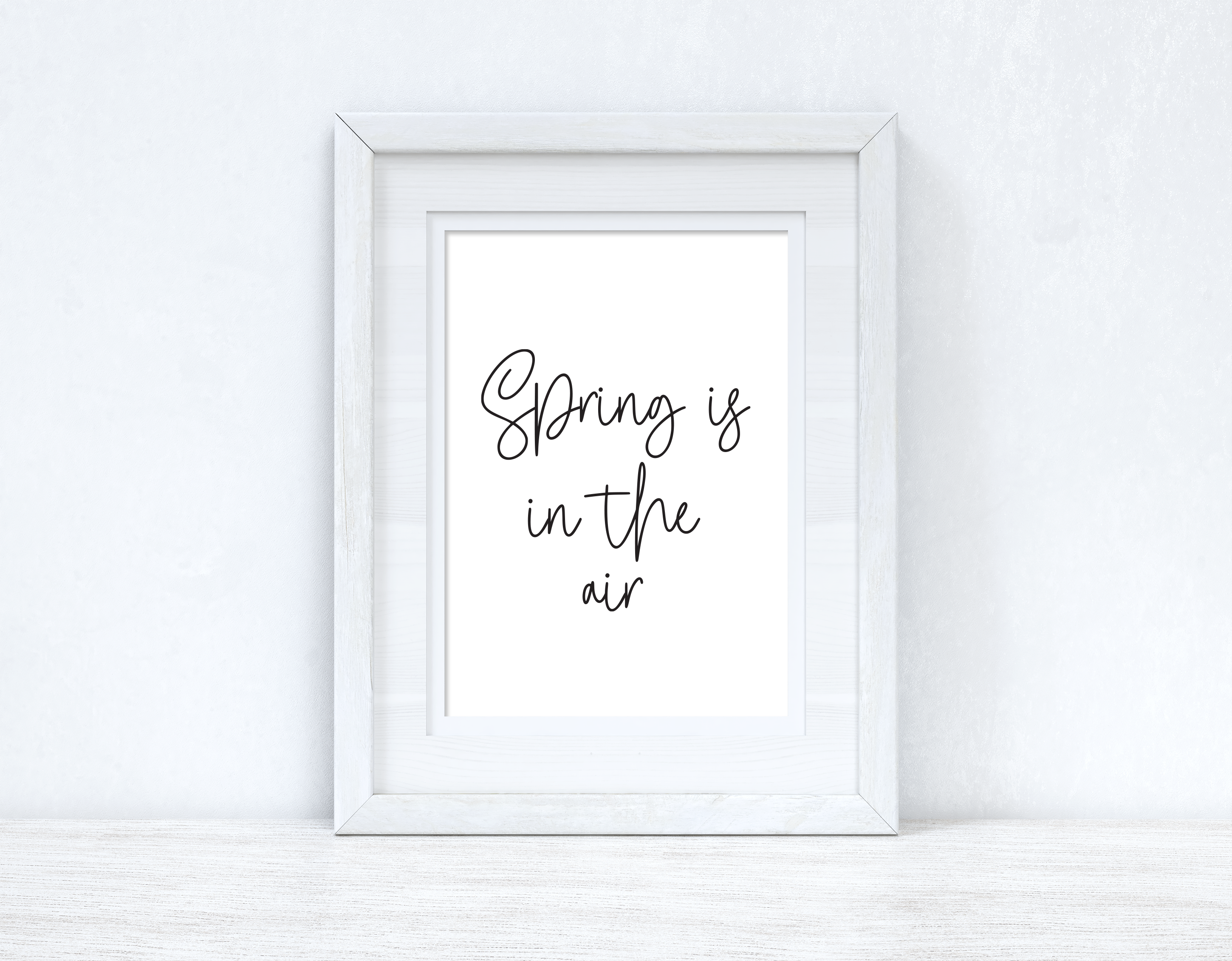 Spring Is In The Air Spring Seasonal Wall Home Decor Print