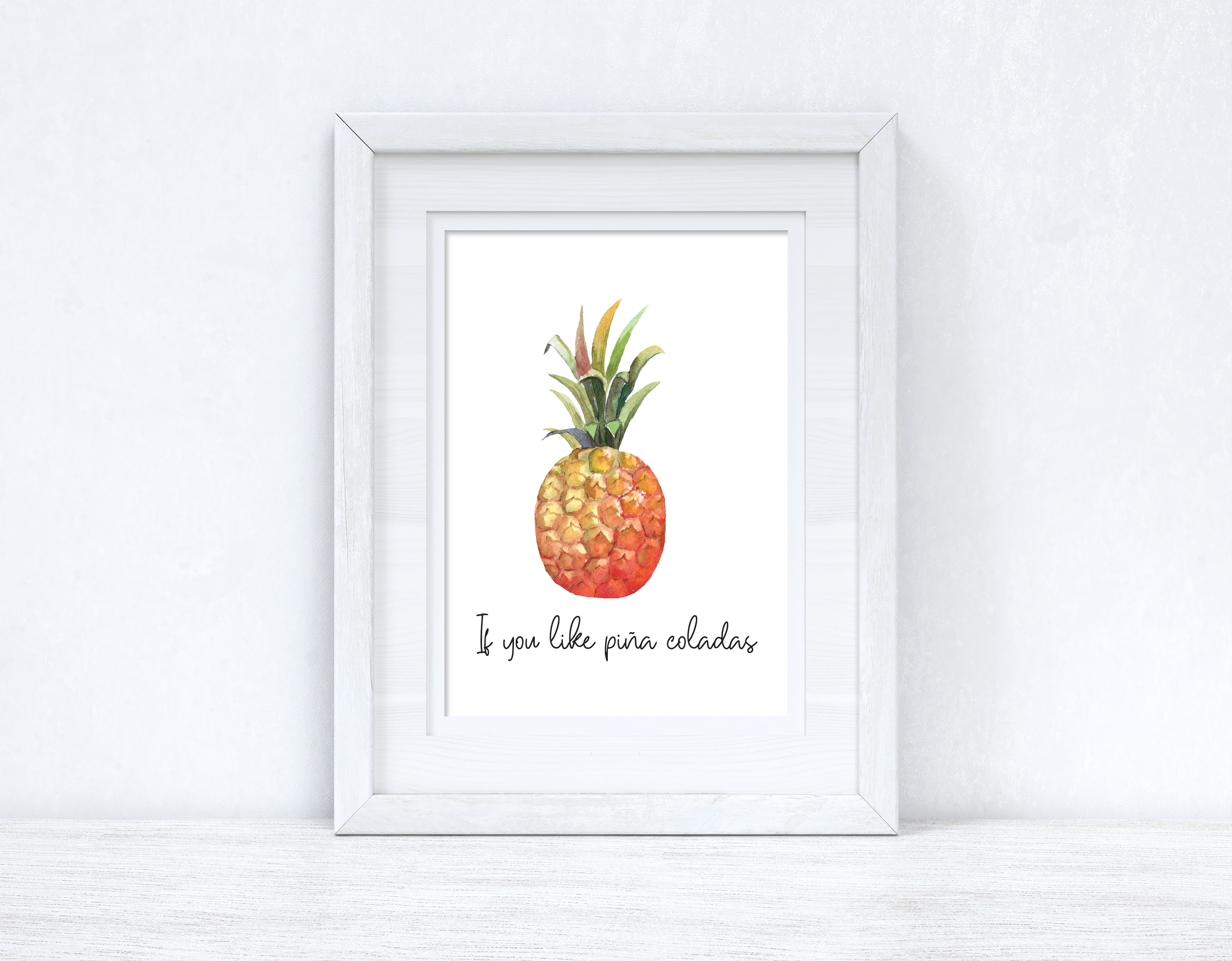 If You Like Pina Coladas Summer Seasonal Alcohol Wall Home Decor Print