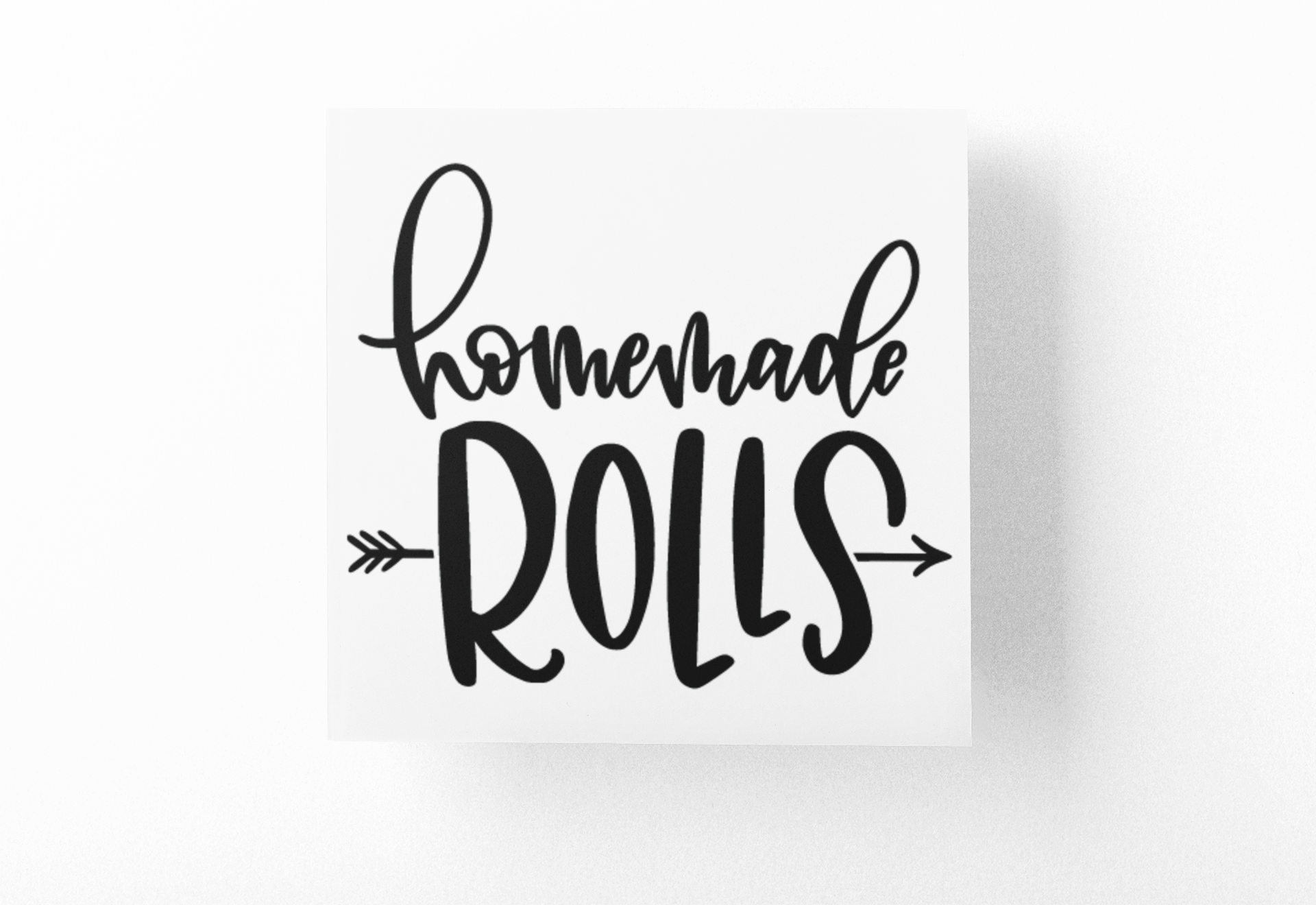 Homemade Rolls Baby Sticker