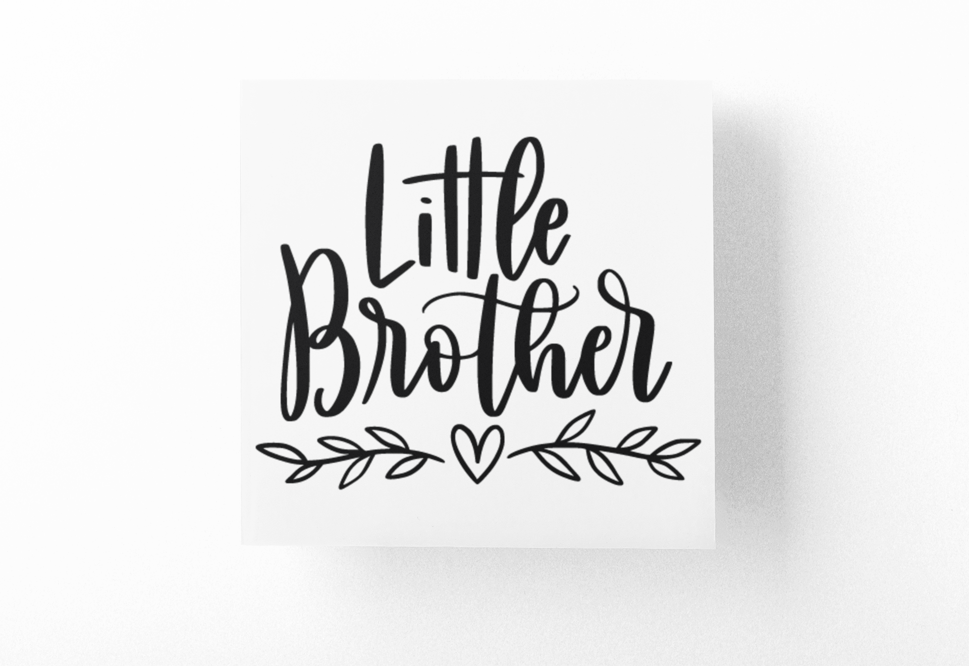 Little Brother Baby Sticker