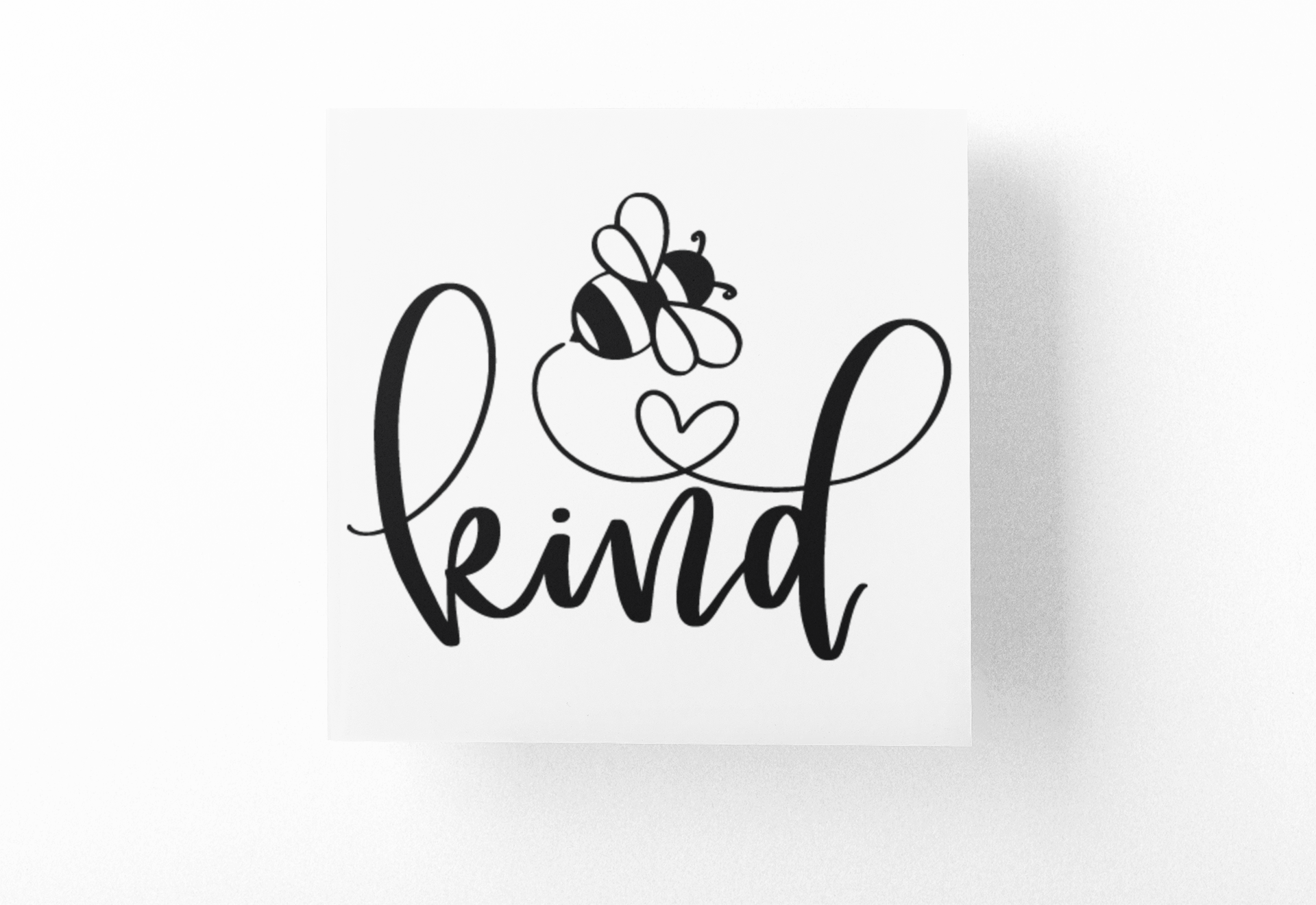 Bee Kind Bumble Bee Sticker