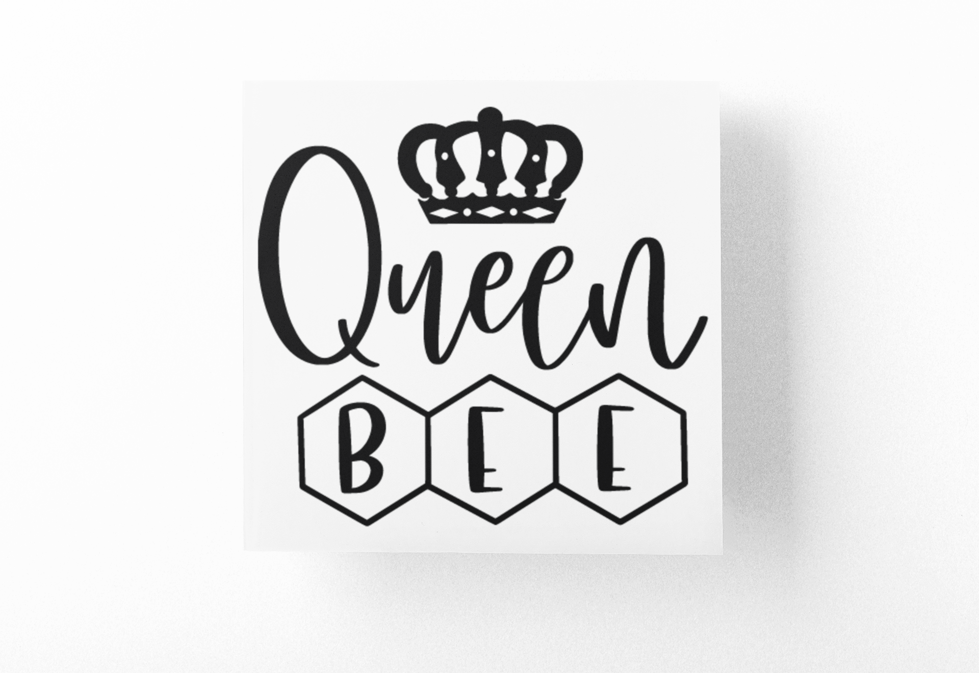 Queen Bee Bumble Bee Sticker