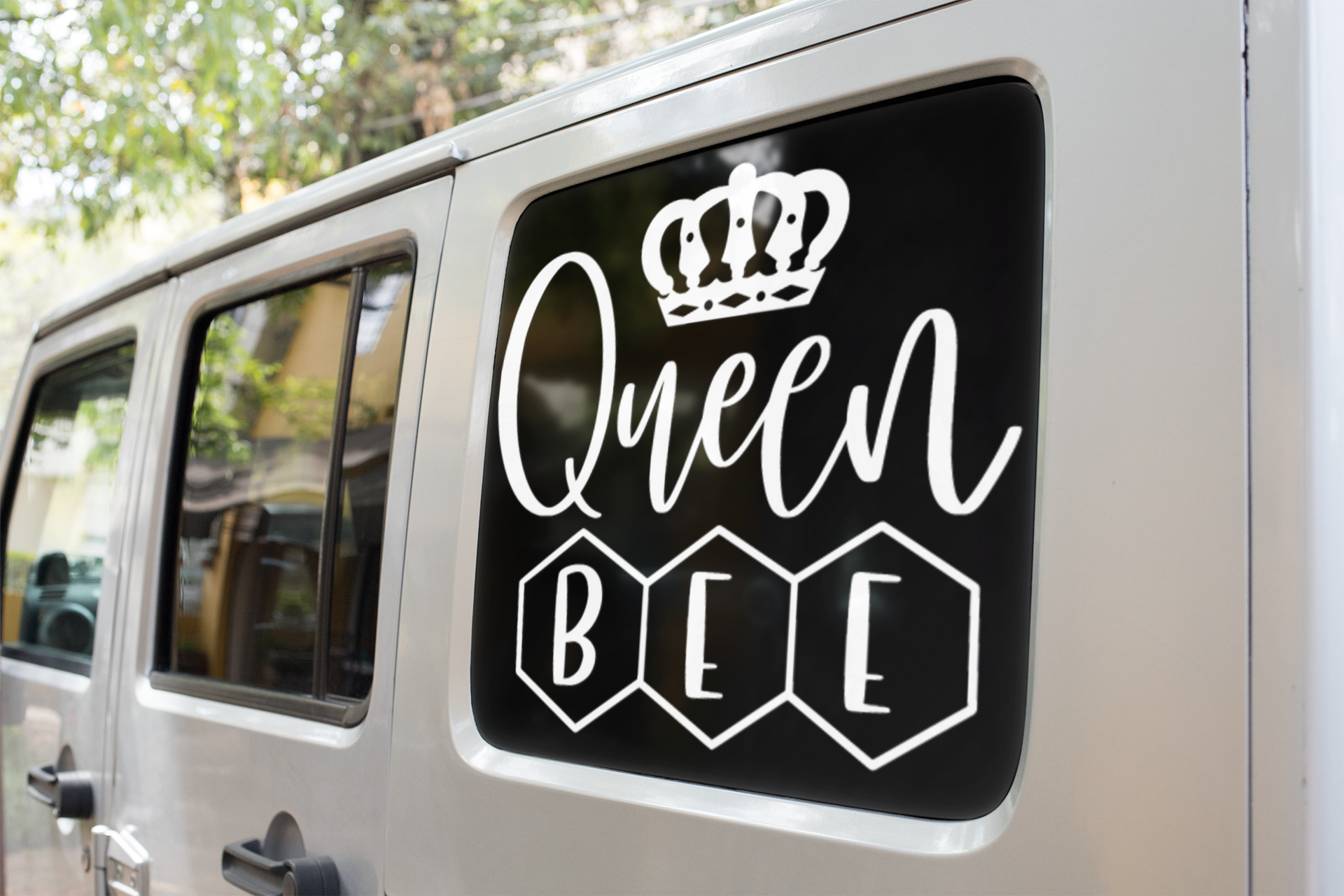 Queen Bee Bumble Bee Sticker