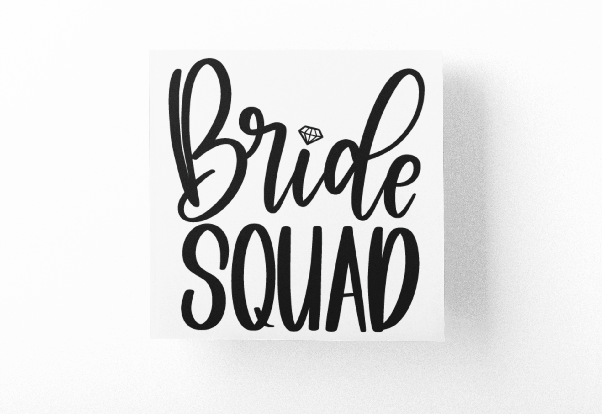 Bride Squad Bridal Sticker
