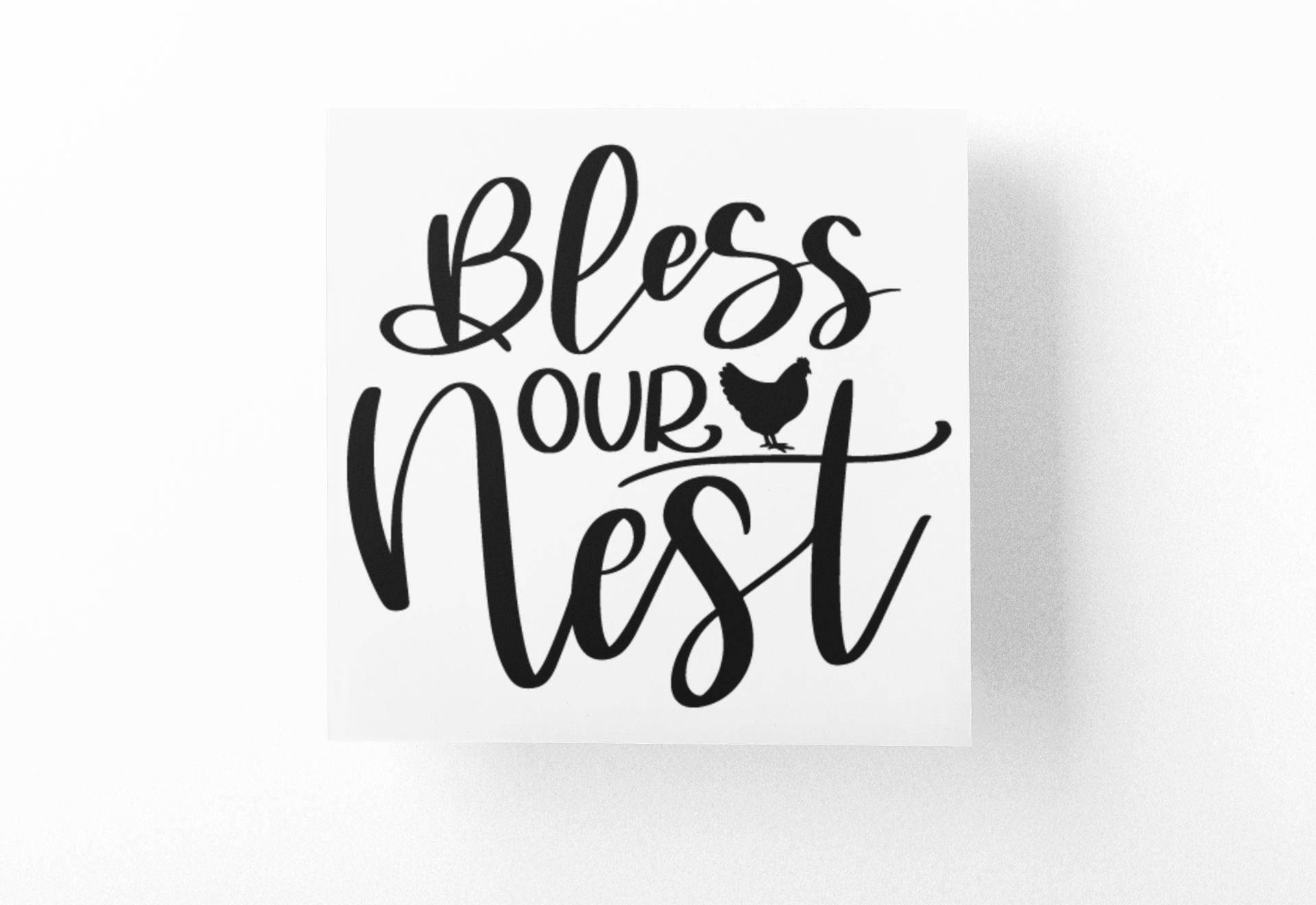 Bless Our Nest Family Sticker