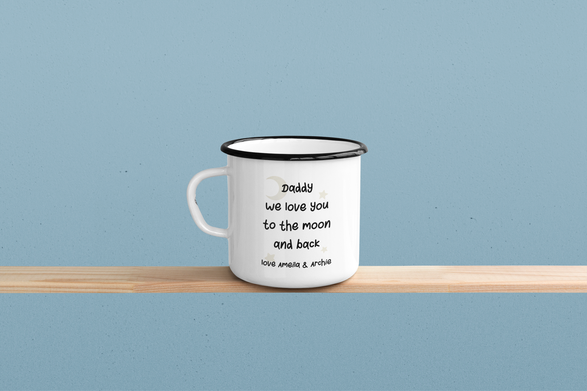 Personalised Daddy We Love You To The Moon And Back Fathers Day Collection