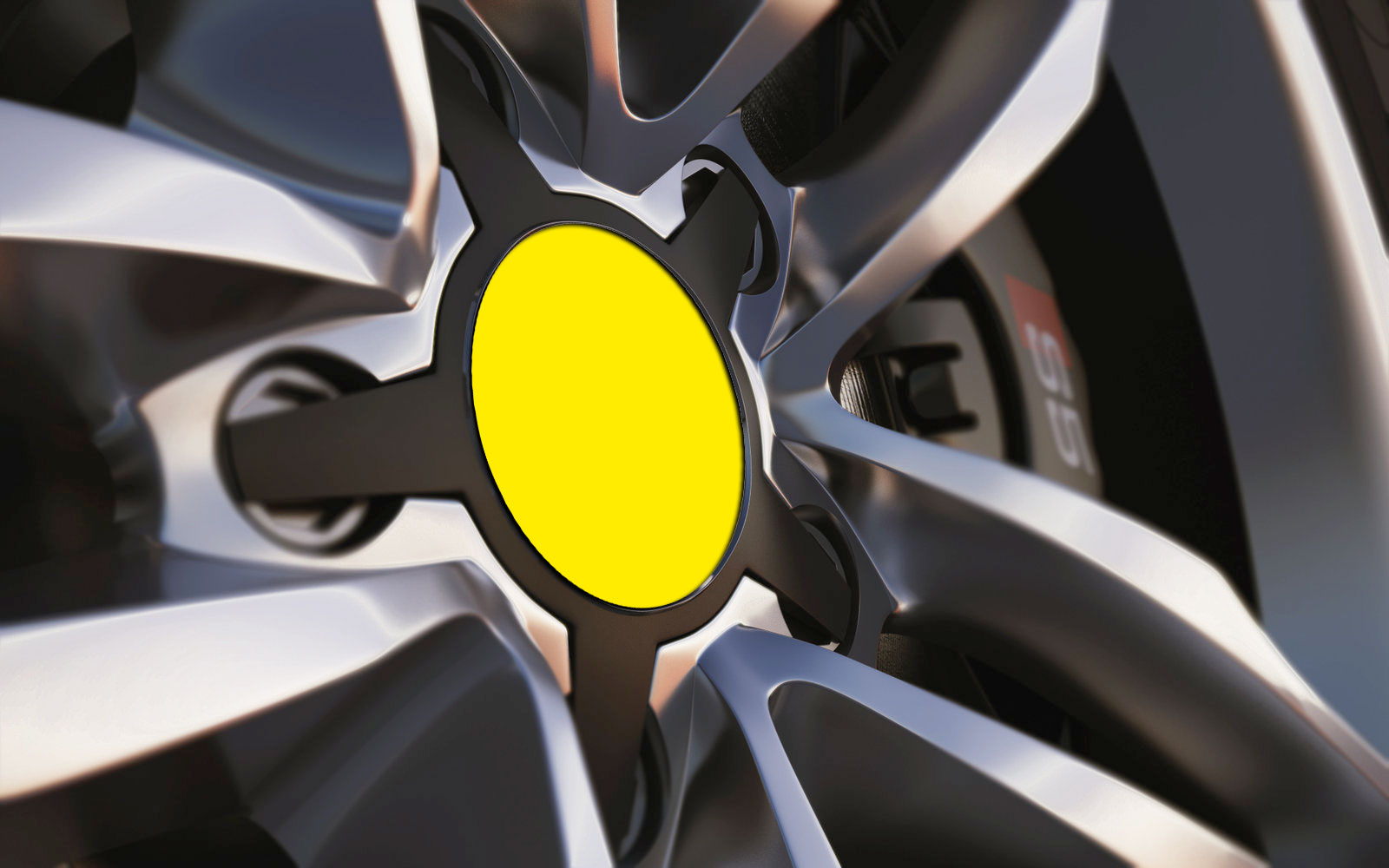 Upload Your Own Custom Design Universal Fit Alloy Wheel Centre Cap Badges (Pack of 4)