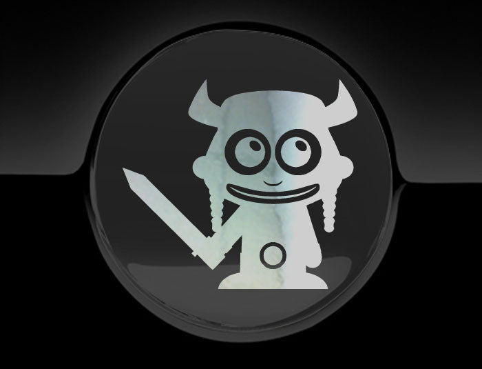 Adorable Viking Fuel Cap Car Sticker