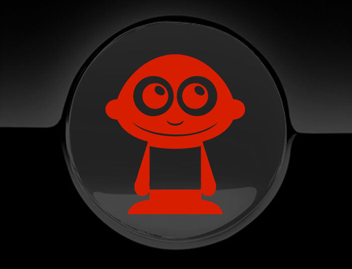 Adorable Boy Fuel Cap Car Sticker