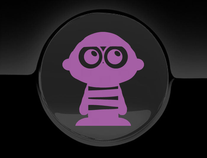 Adorable Mummy Fuel Cap Car Sticker