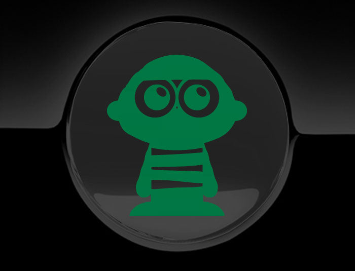 Adorable Mummy Fuel Cap Car Sticker