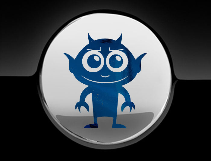 Adorable Demon Fuel Cap Car Sticker