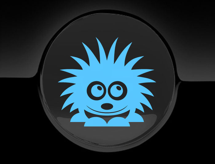 Adorable Hedgehog Fuel Cap Car Sticker