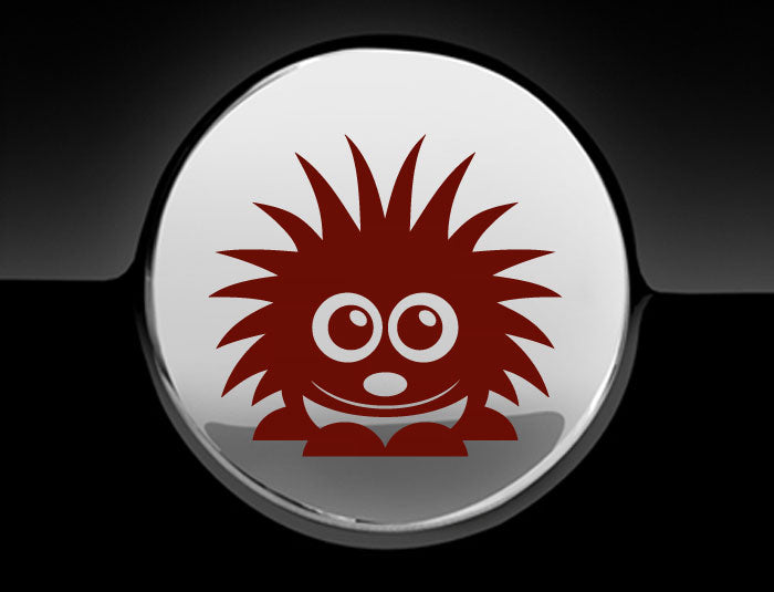 Adorable Hedgehog Fuel Cap Car Sticker