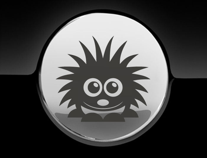 Adorable Hedgehog Fuel Cap Car Sticker