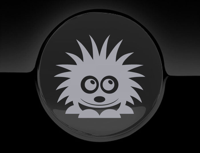 Adorable Hedgehog Fuel Cap Car Sticker