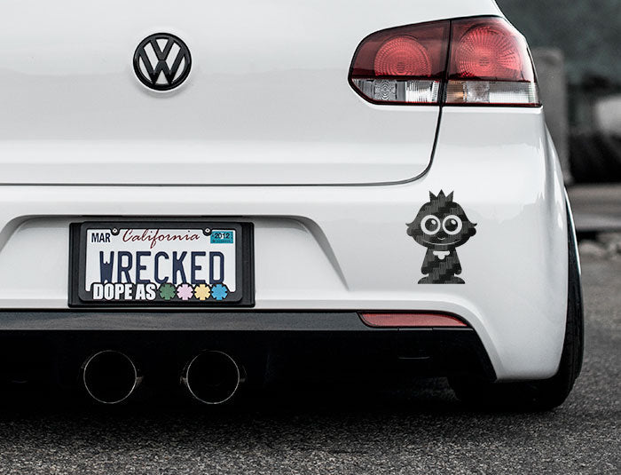Adorable Prince Bumper Car Sticker