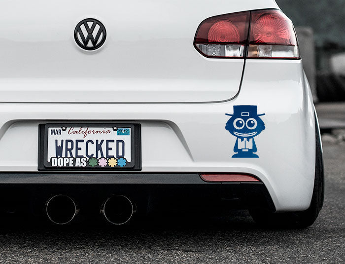 Adorable Irish Bumper Car Sticker