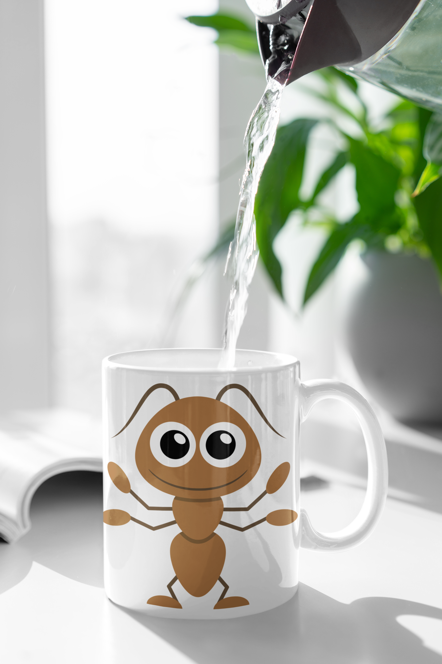 Adorable Butterfly Insect Personalised Your Name Gift Mug