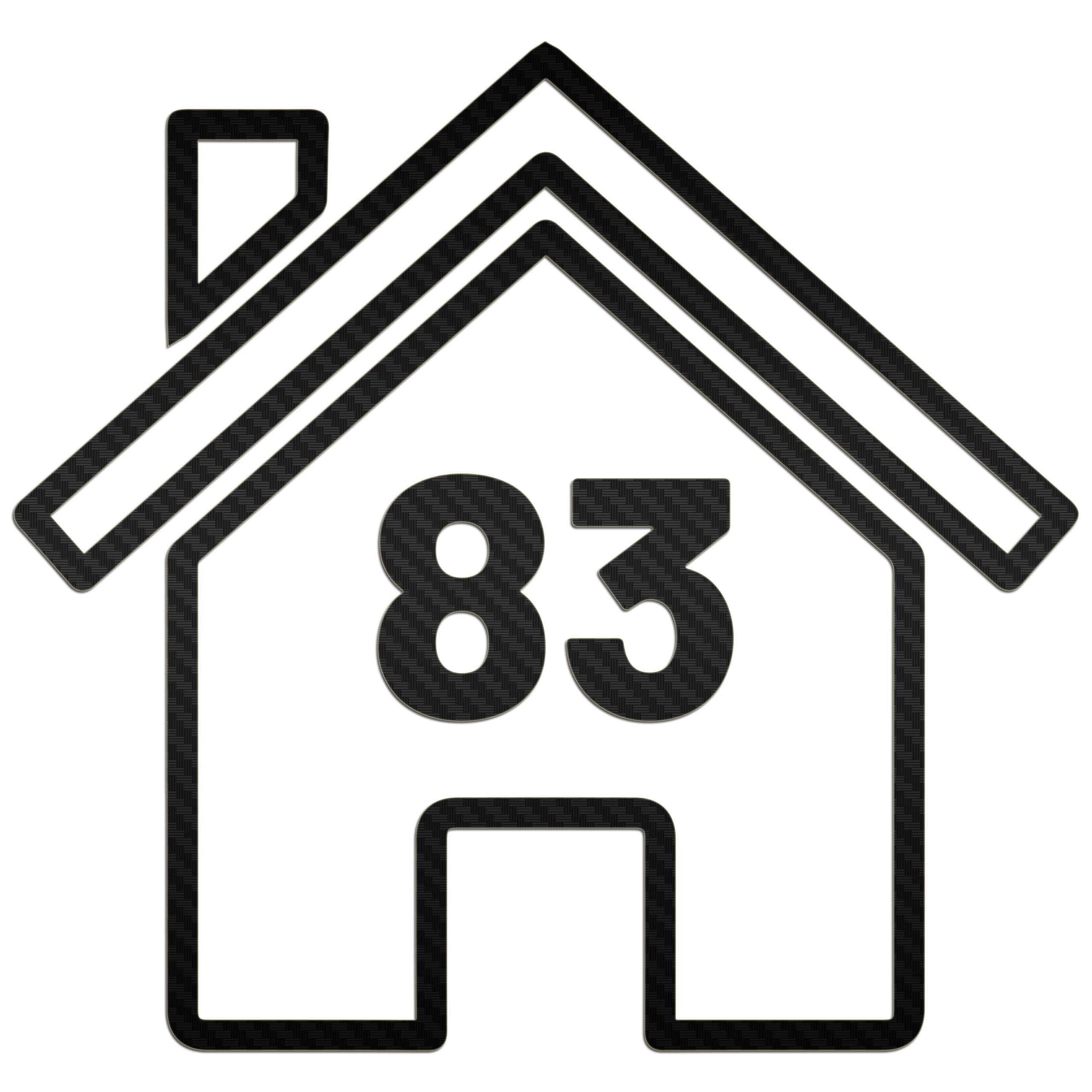 Wheelie Bin House Sticker