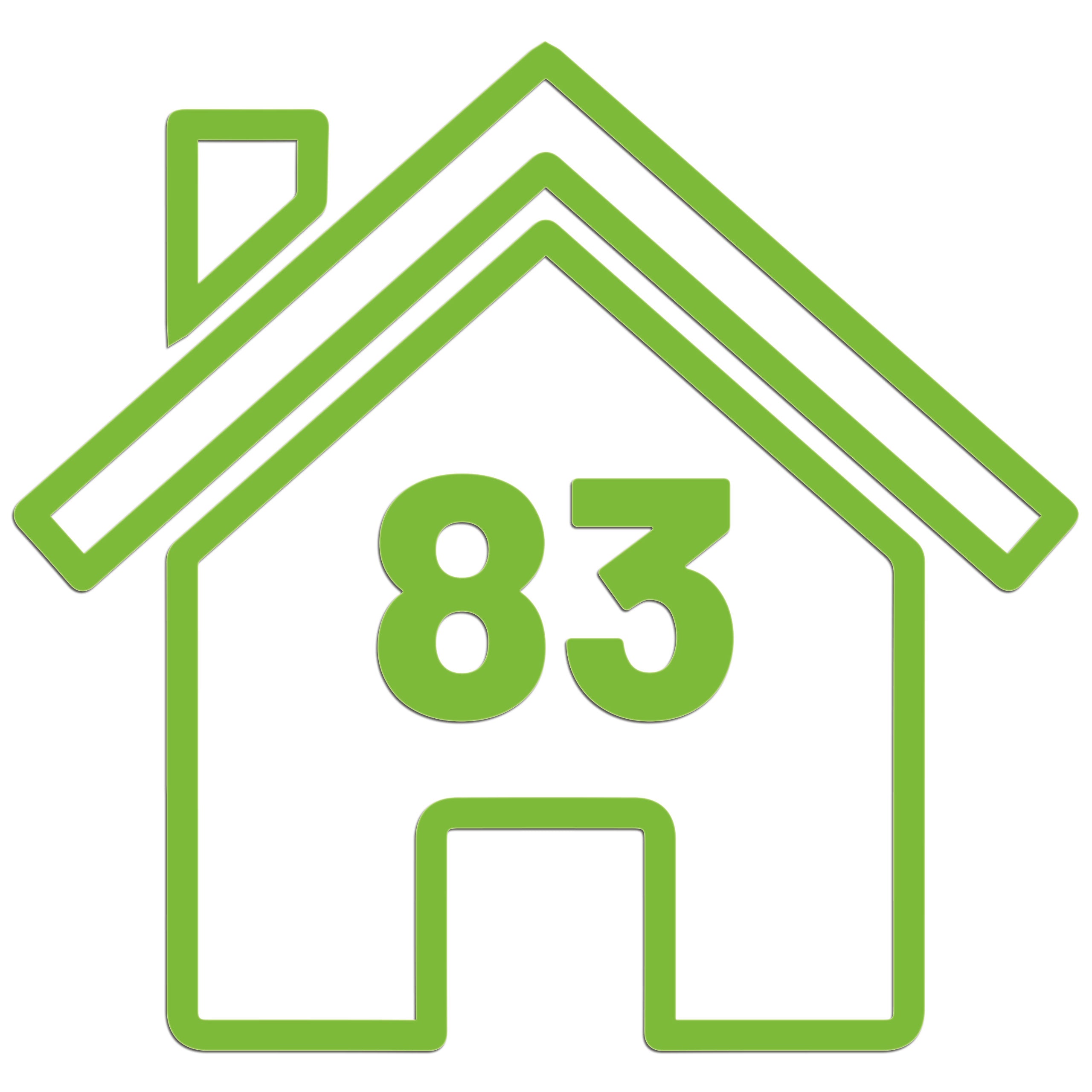Wheelie Bin House Sticker