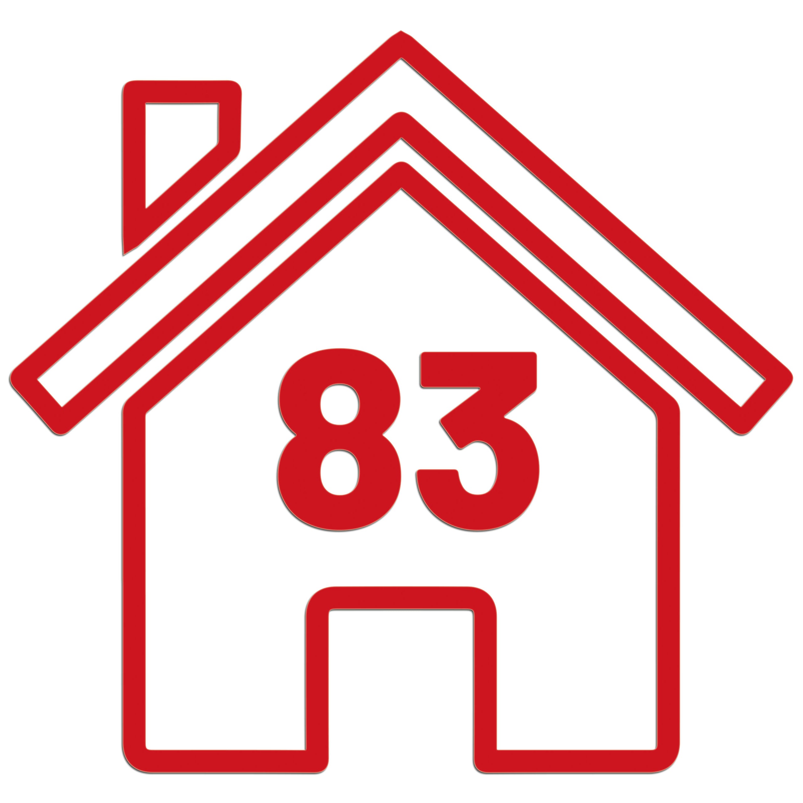 Wheelie Bin House Sticker