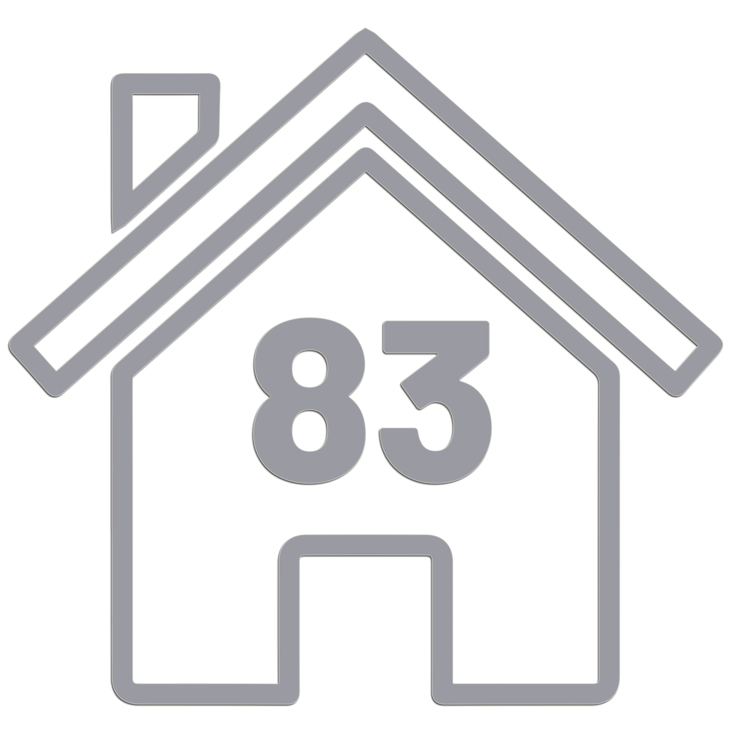 Wheelie Bin House Sticker