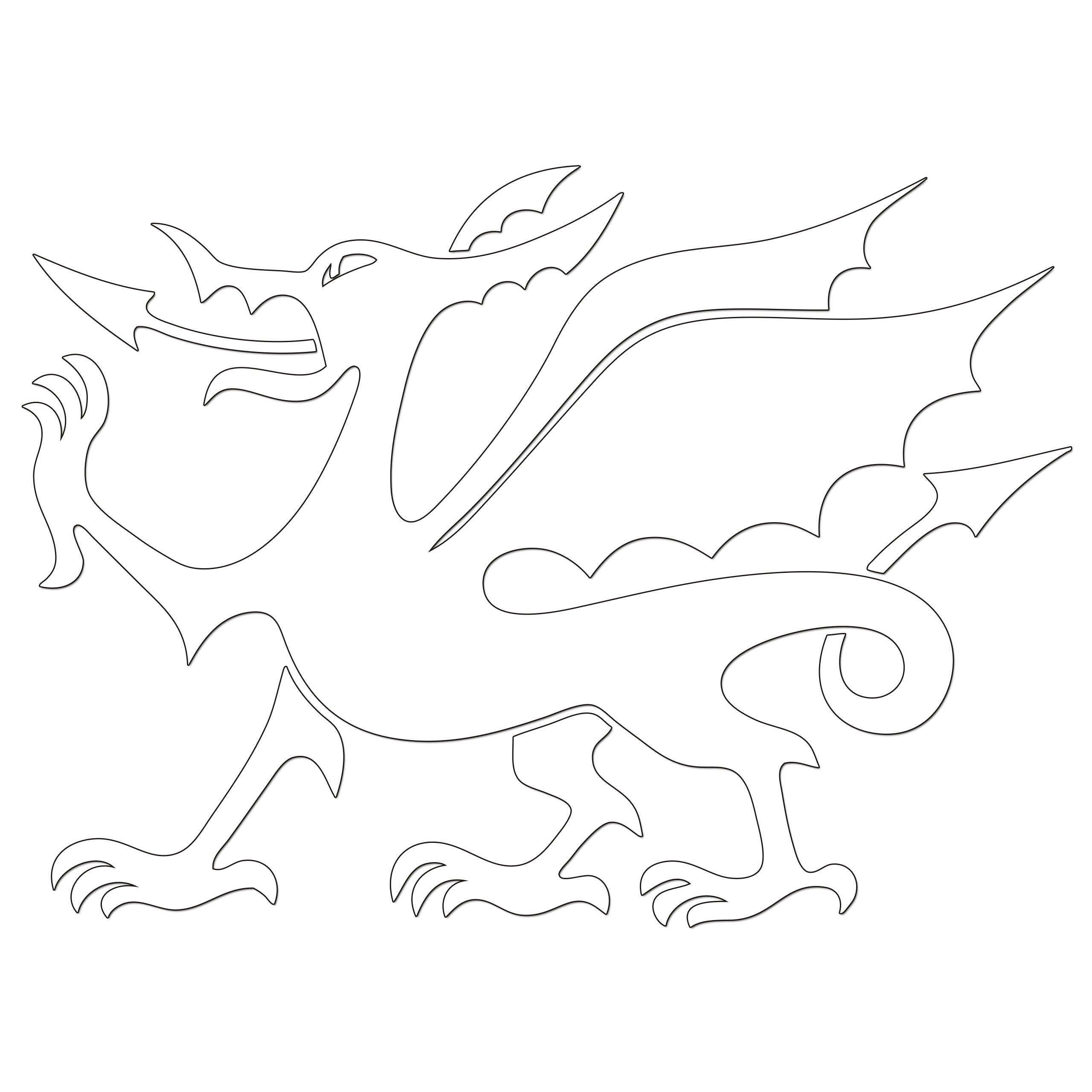 Welsh Dragon Sticker