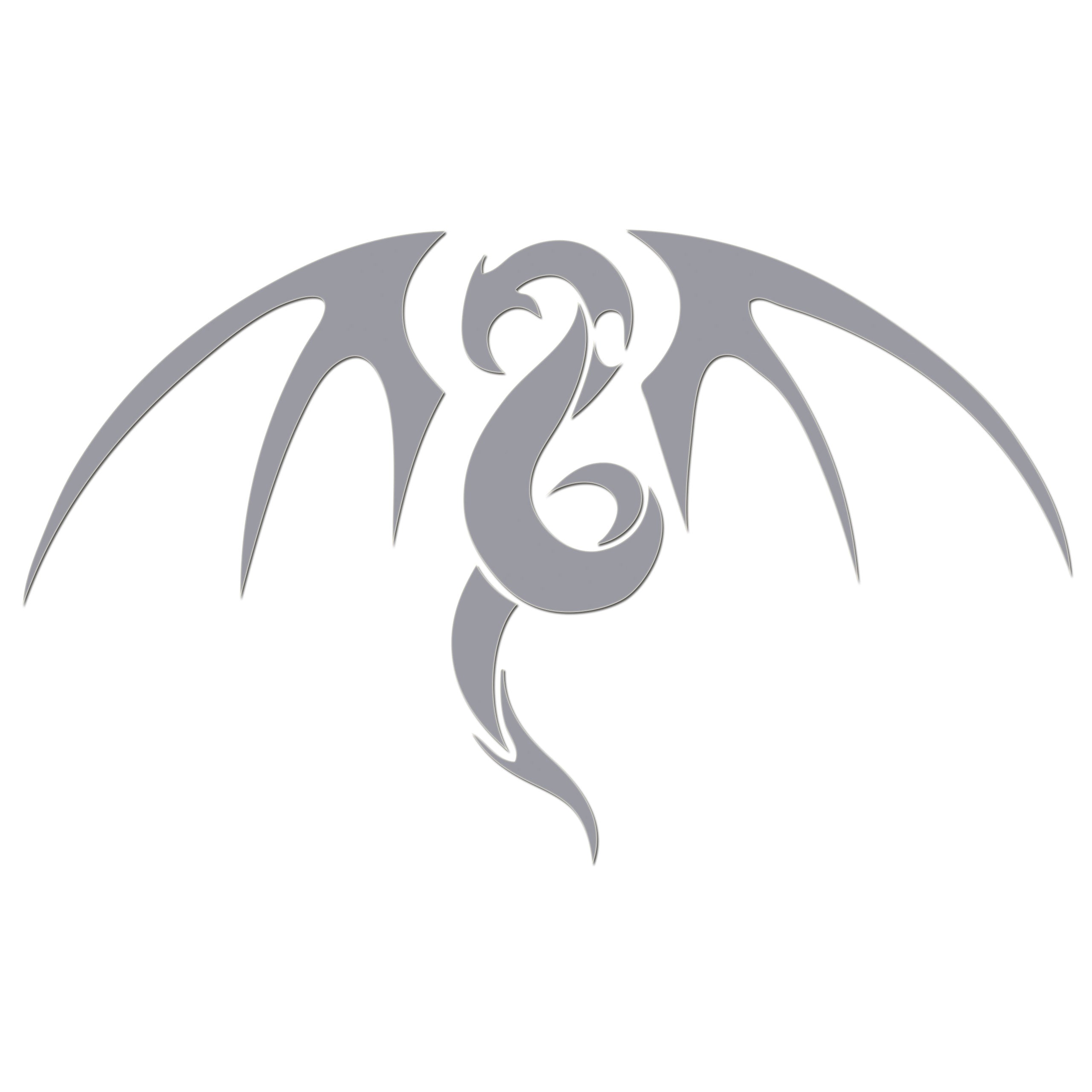 Tribal Dragon Sticker