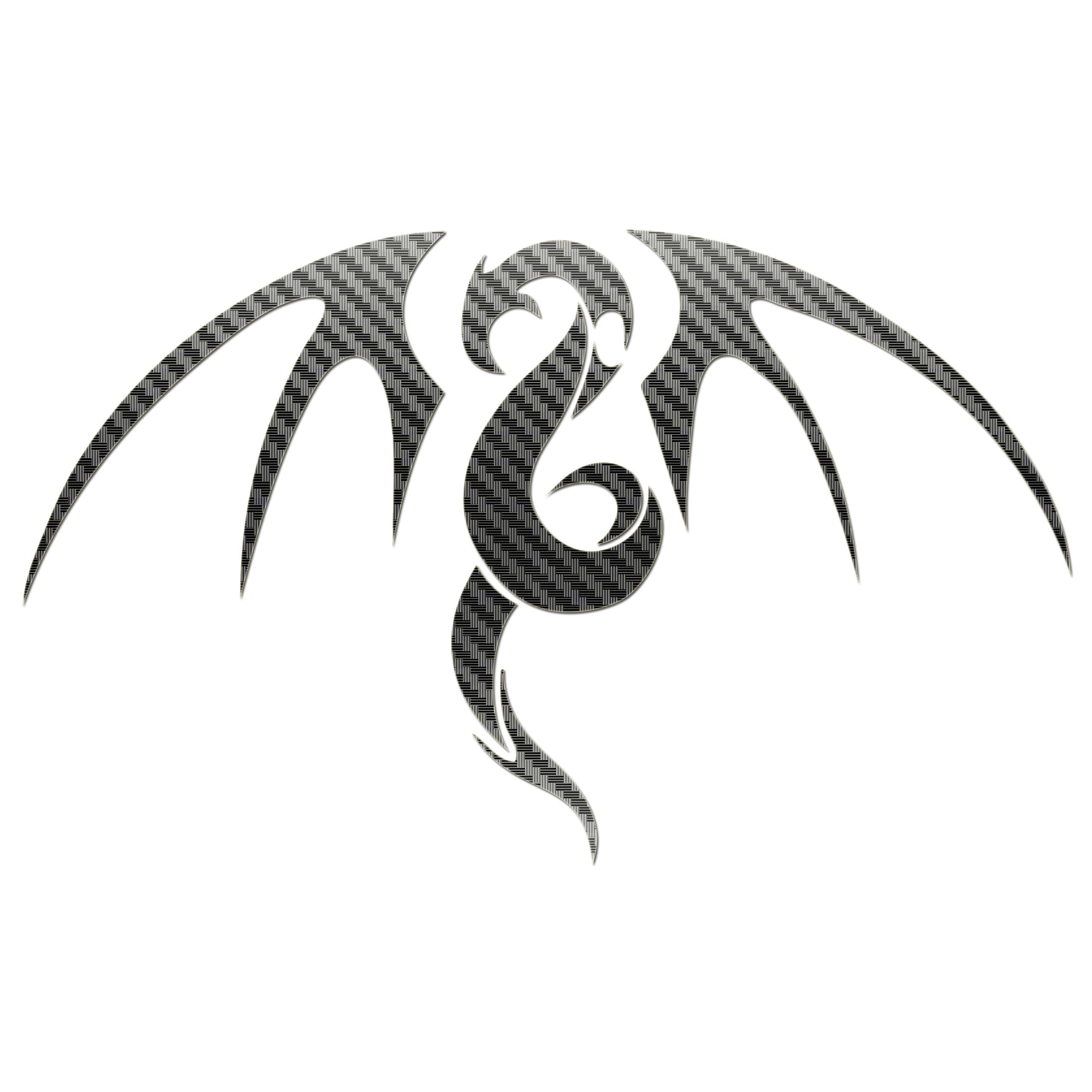 Tribal Dragon Sticker