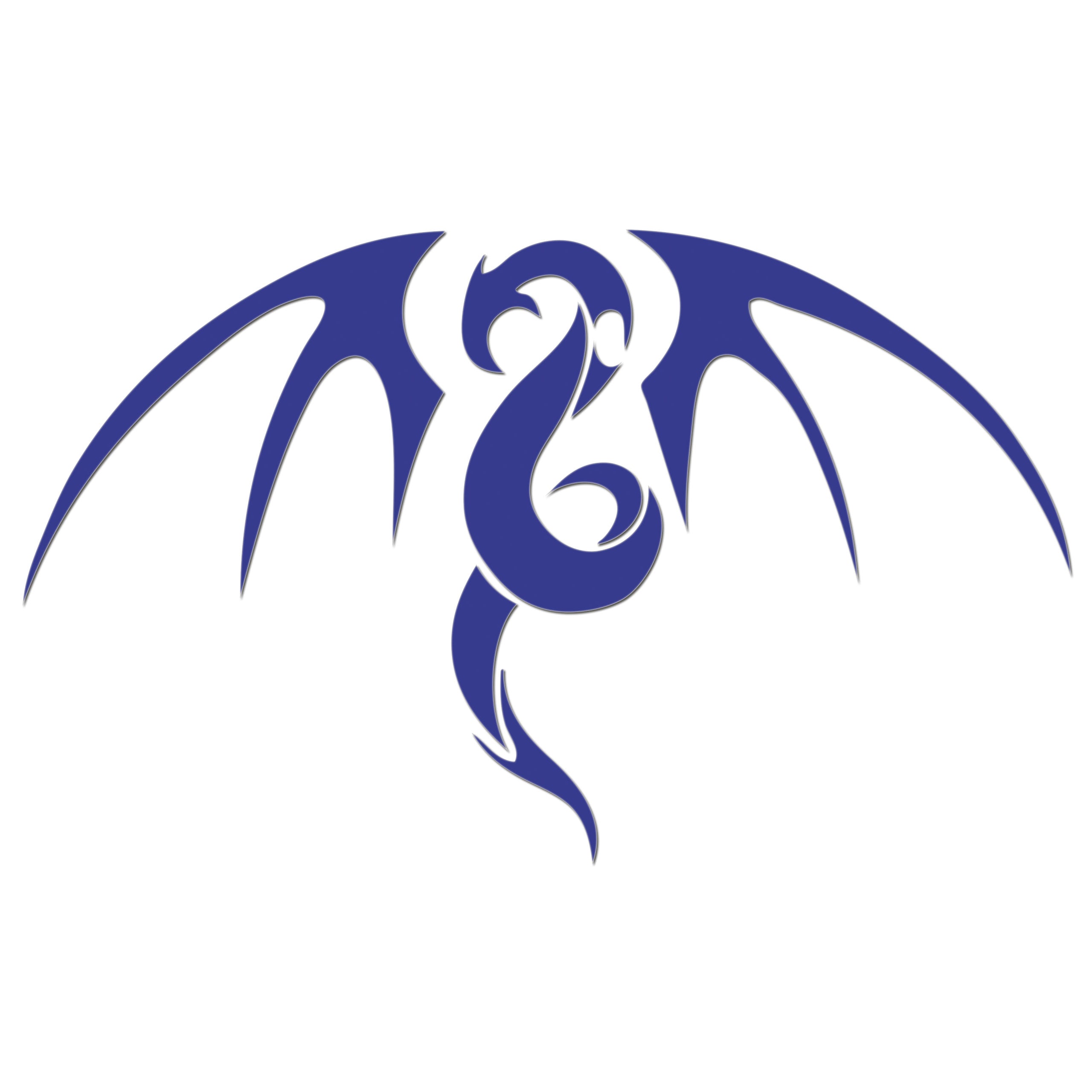 Tribal Dragon Sticker