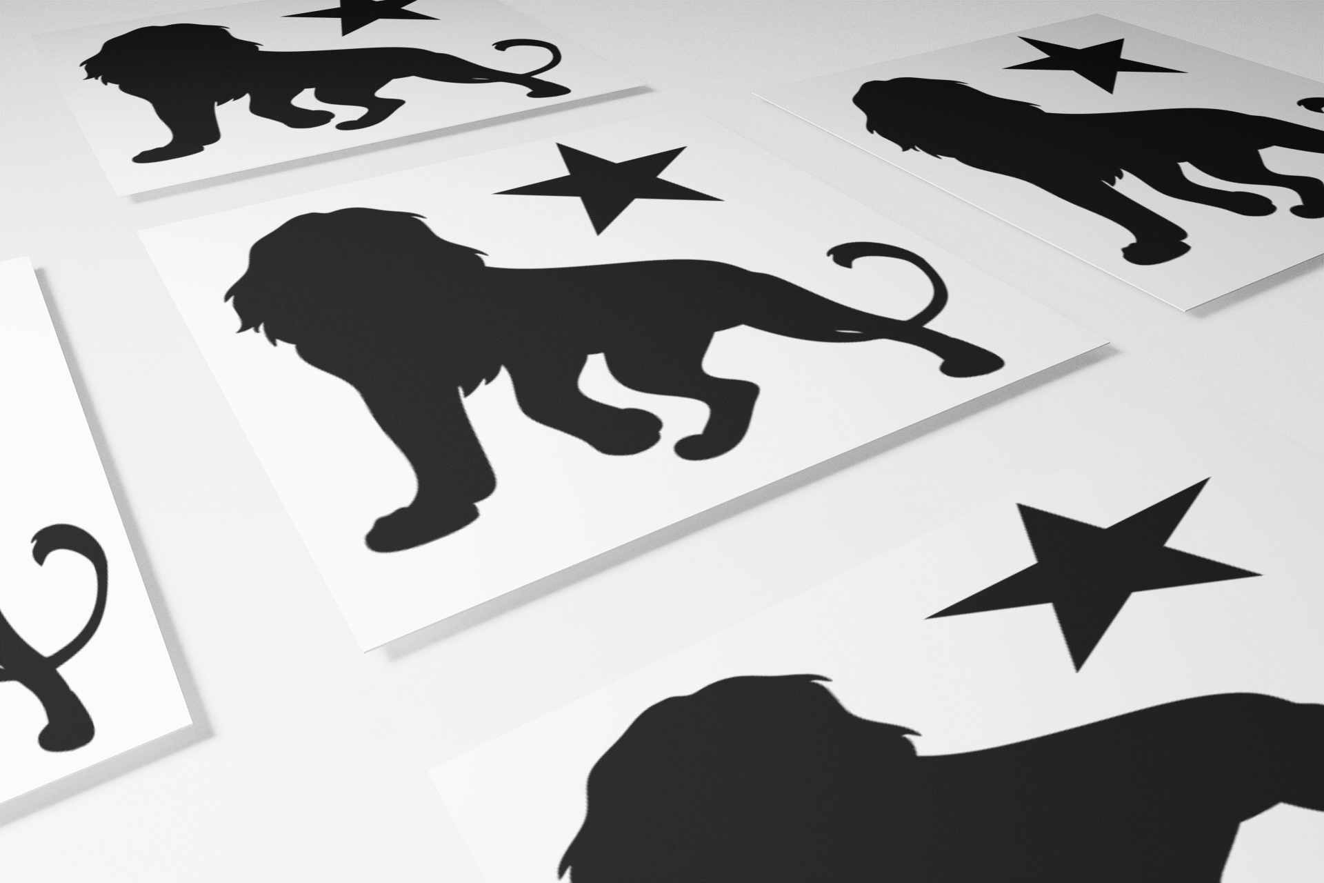 Star Lion Sticker