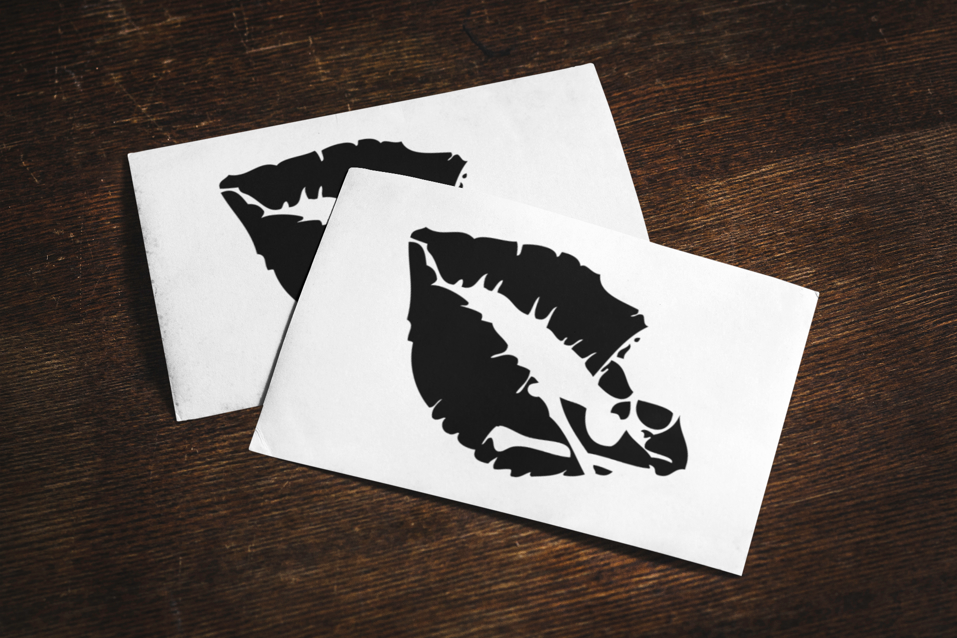 Skull Lips Sticker