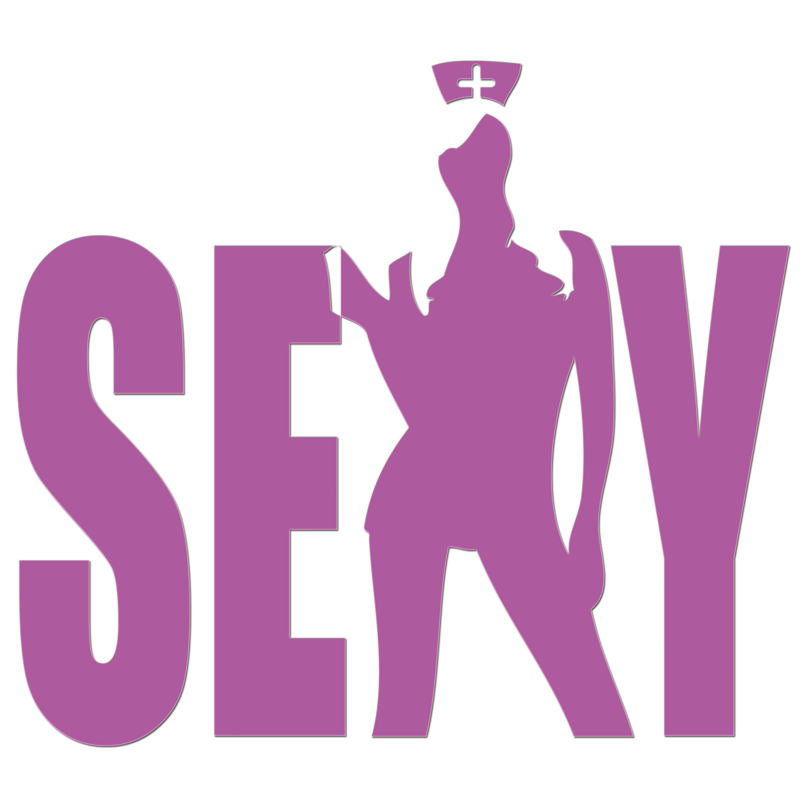 Sexy Nurse Sticker