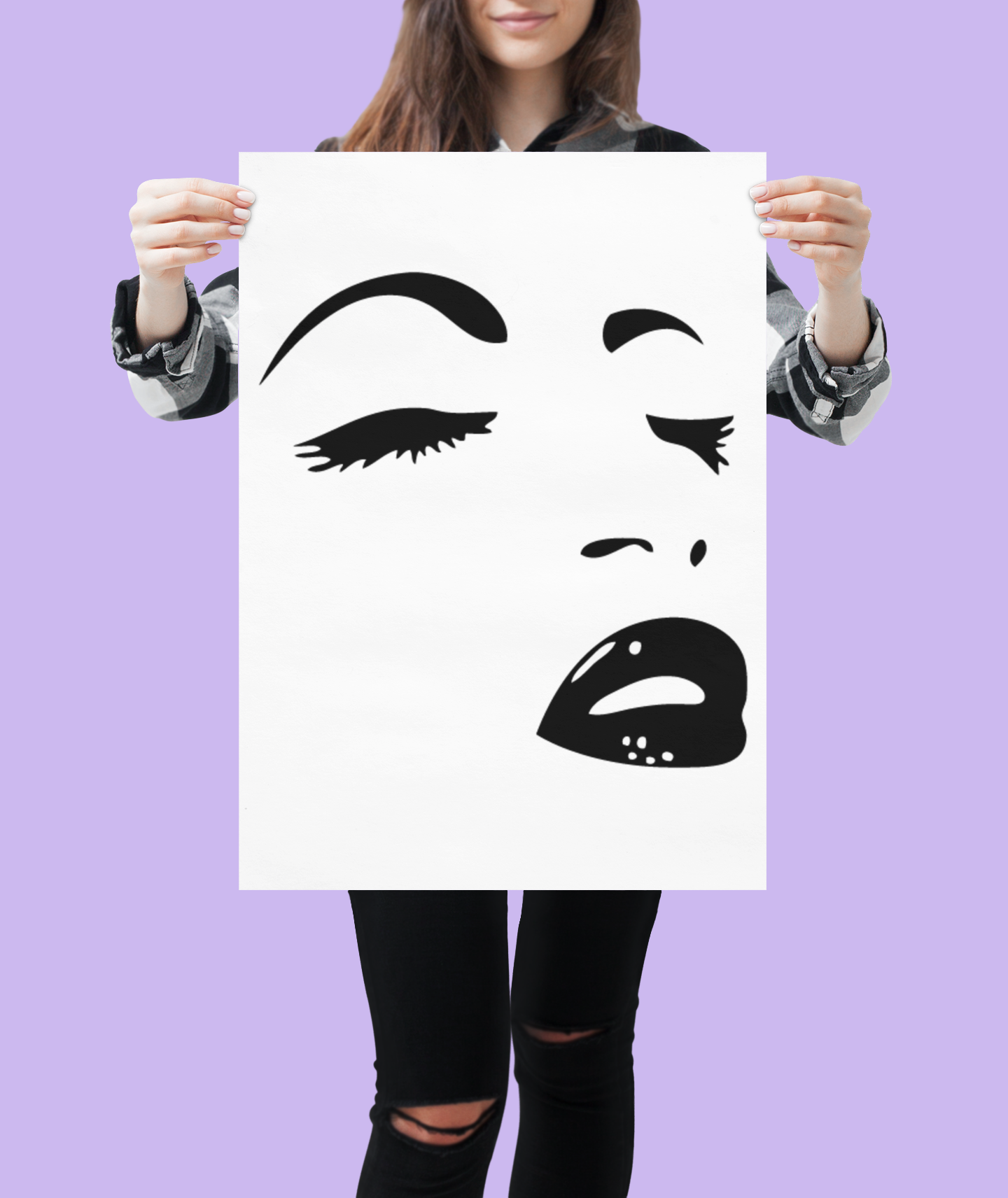 Sexy Face Sticker