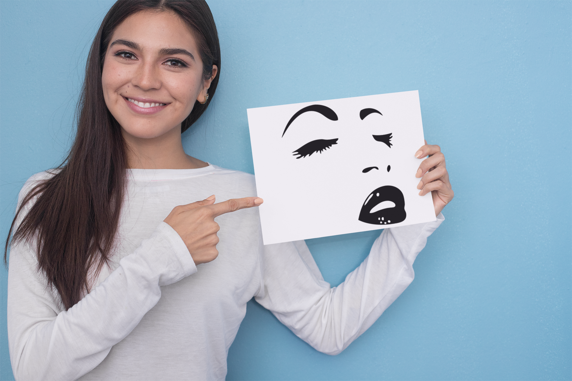 Sexy Face Sticker