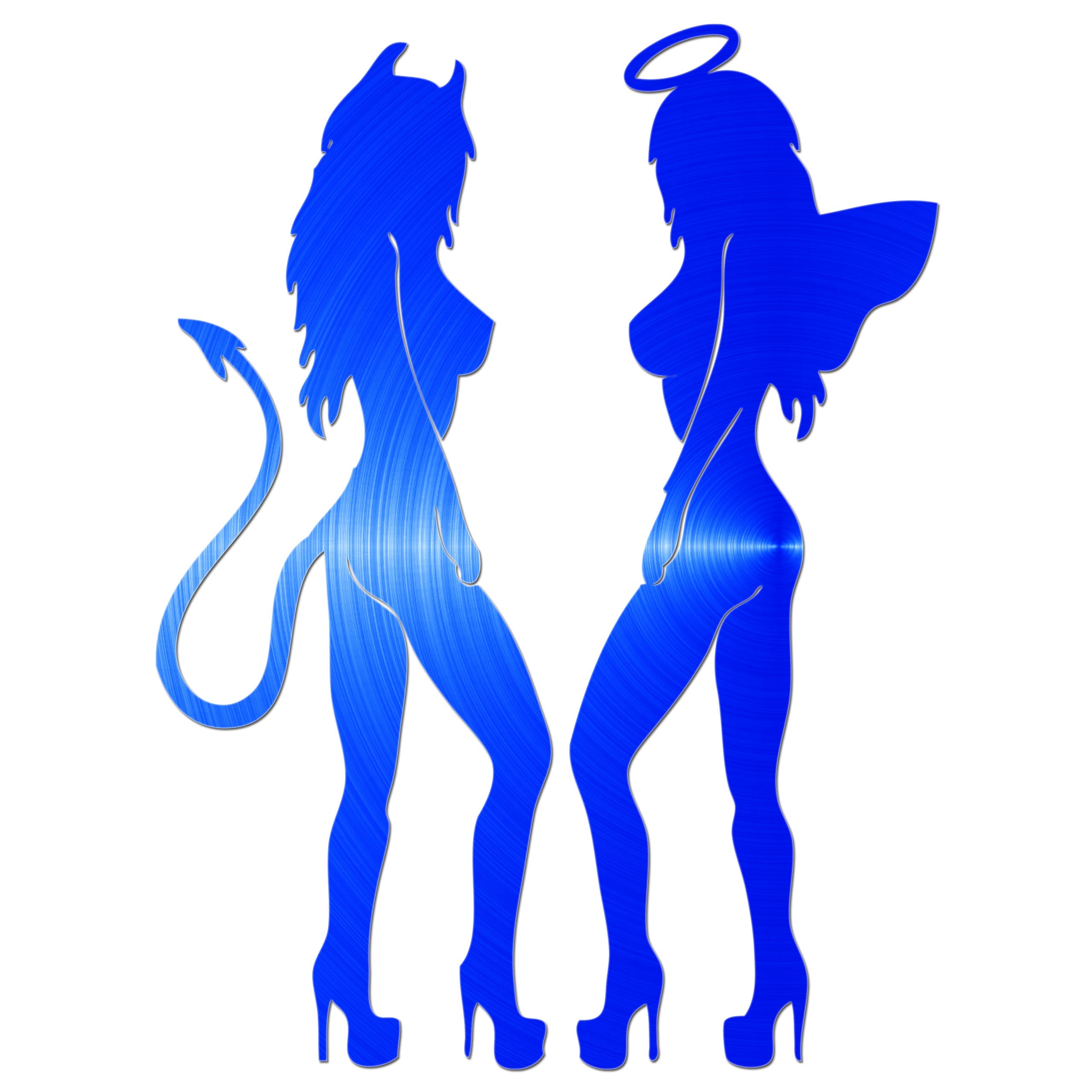 Sexy Angel Sexy Devil Sticker
