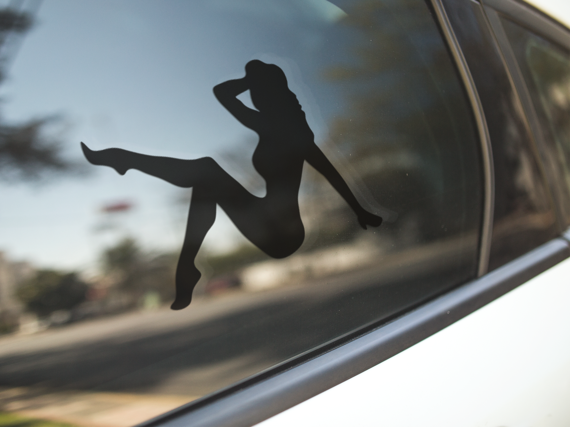 Pin Up Girl Sticker
