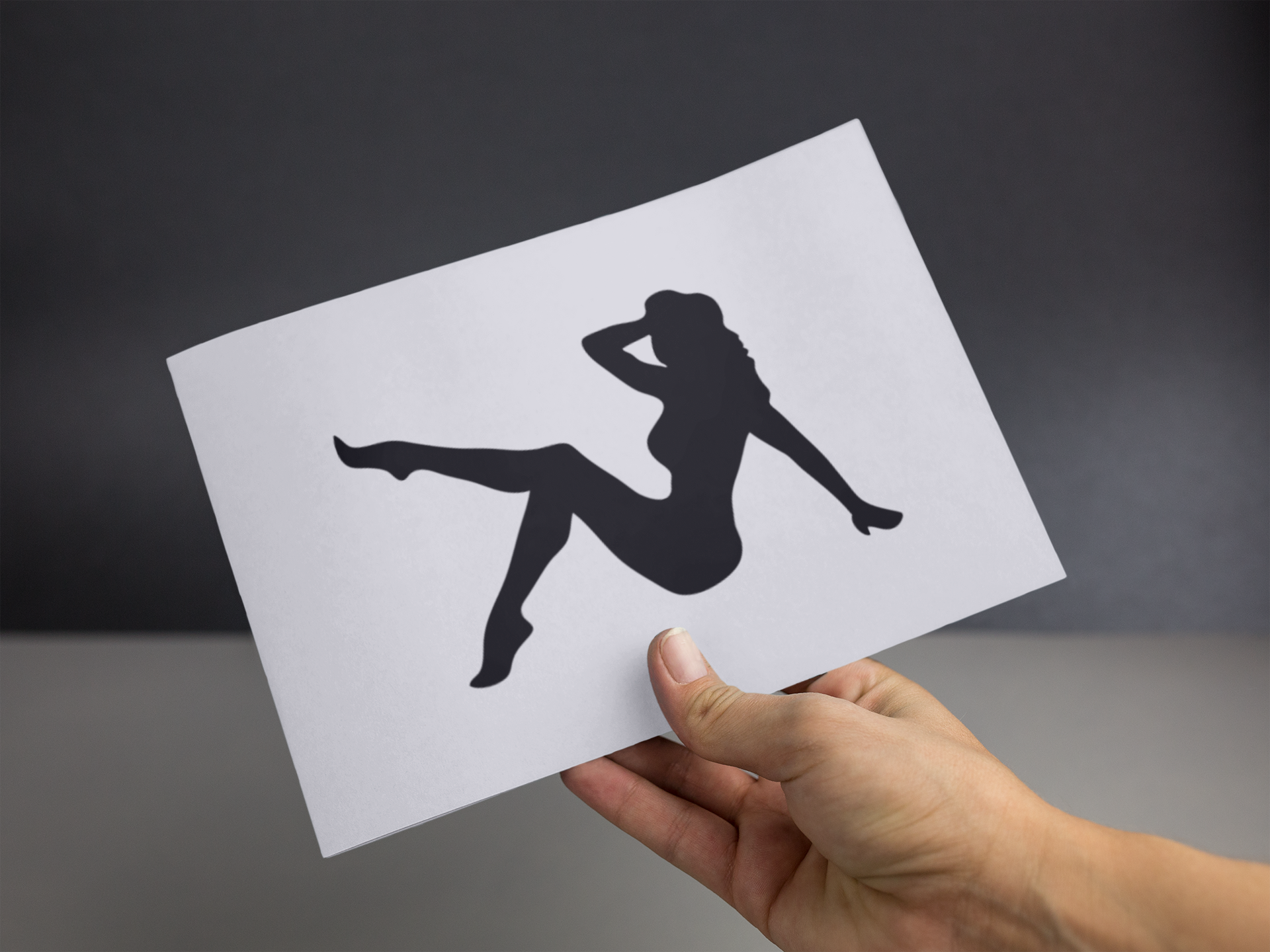 Pin Up Girl Sticker