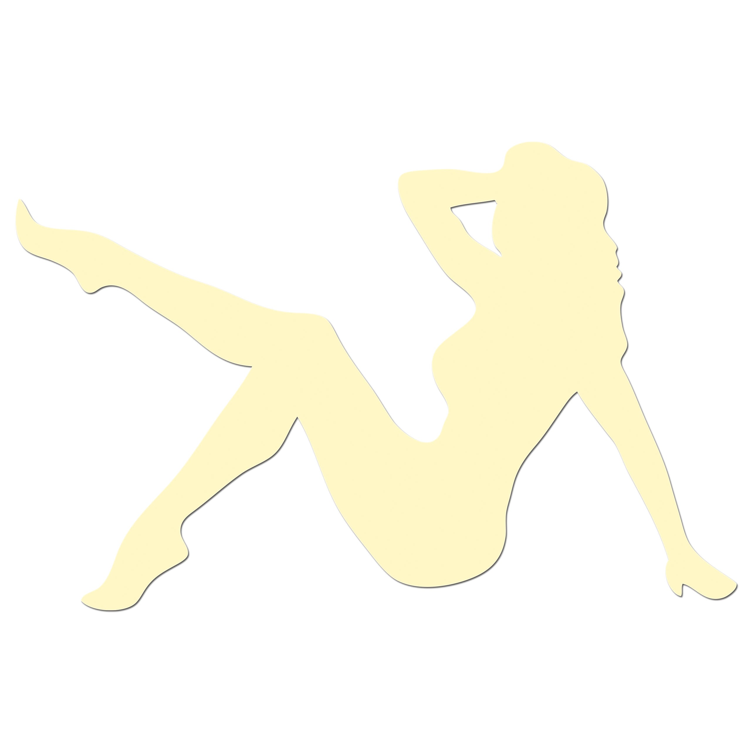 Pin Up Girl Sticker