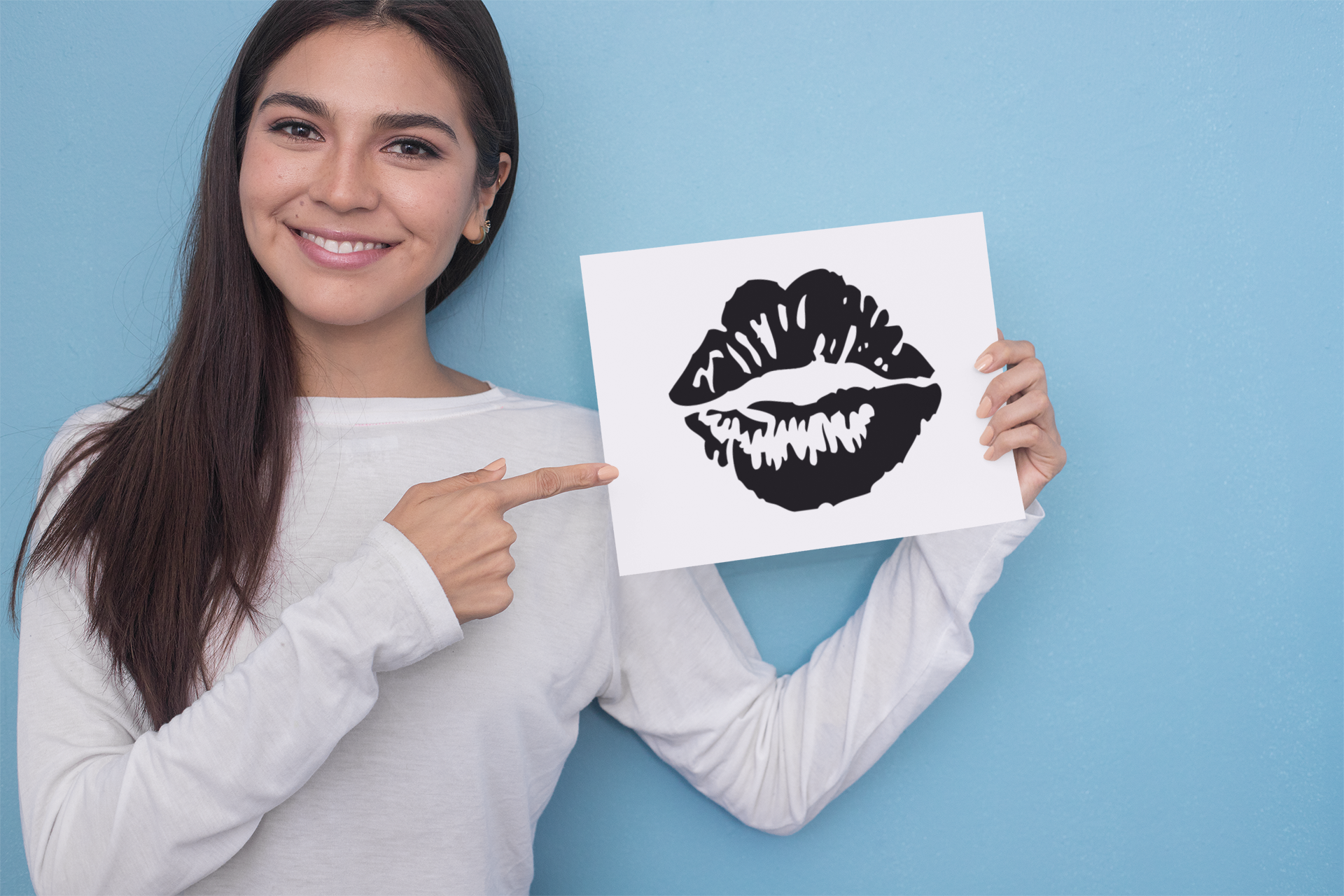 Kiss Lips Sticker