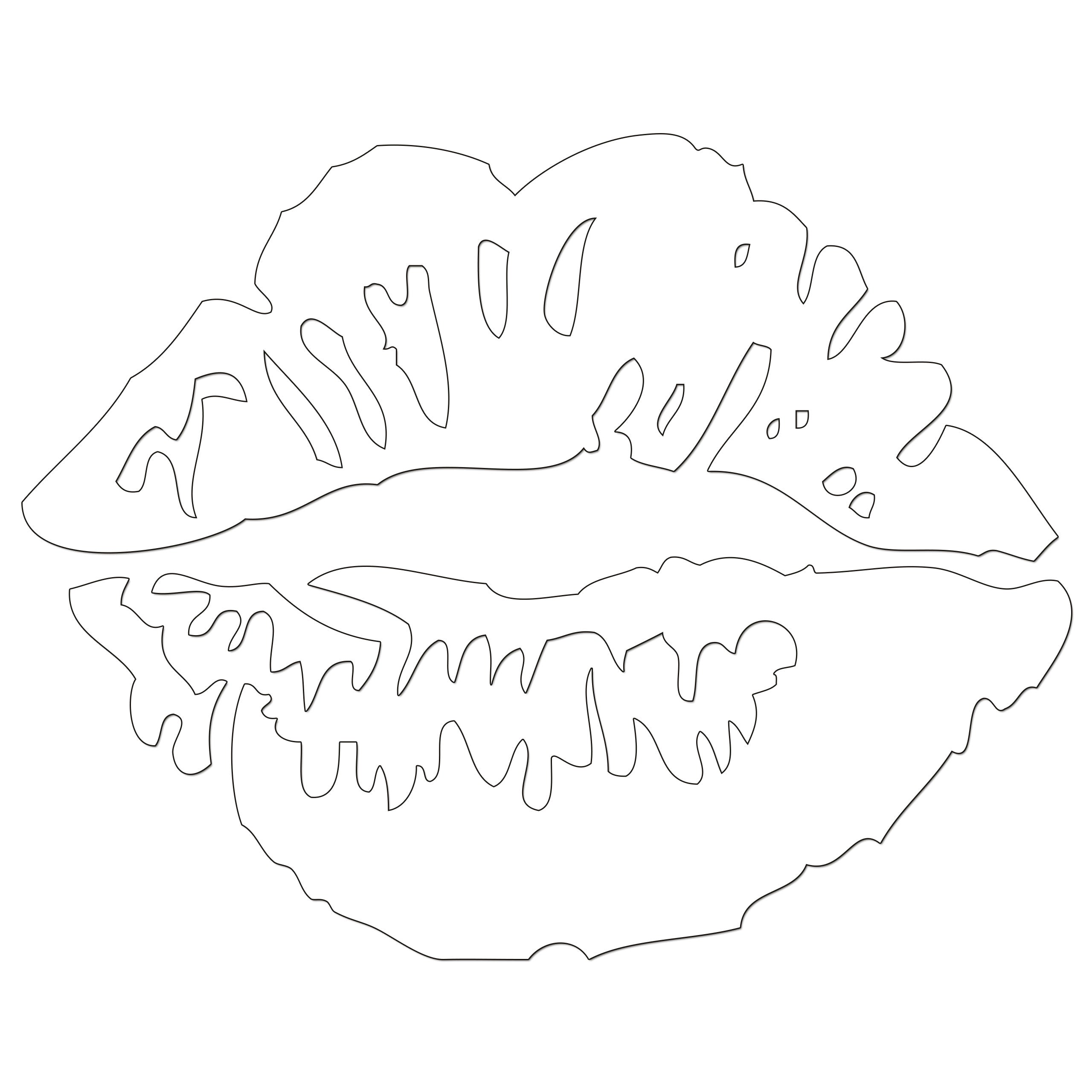 Kiss Lips Sticker