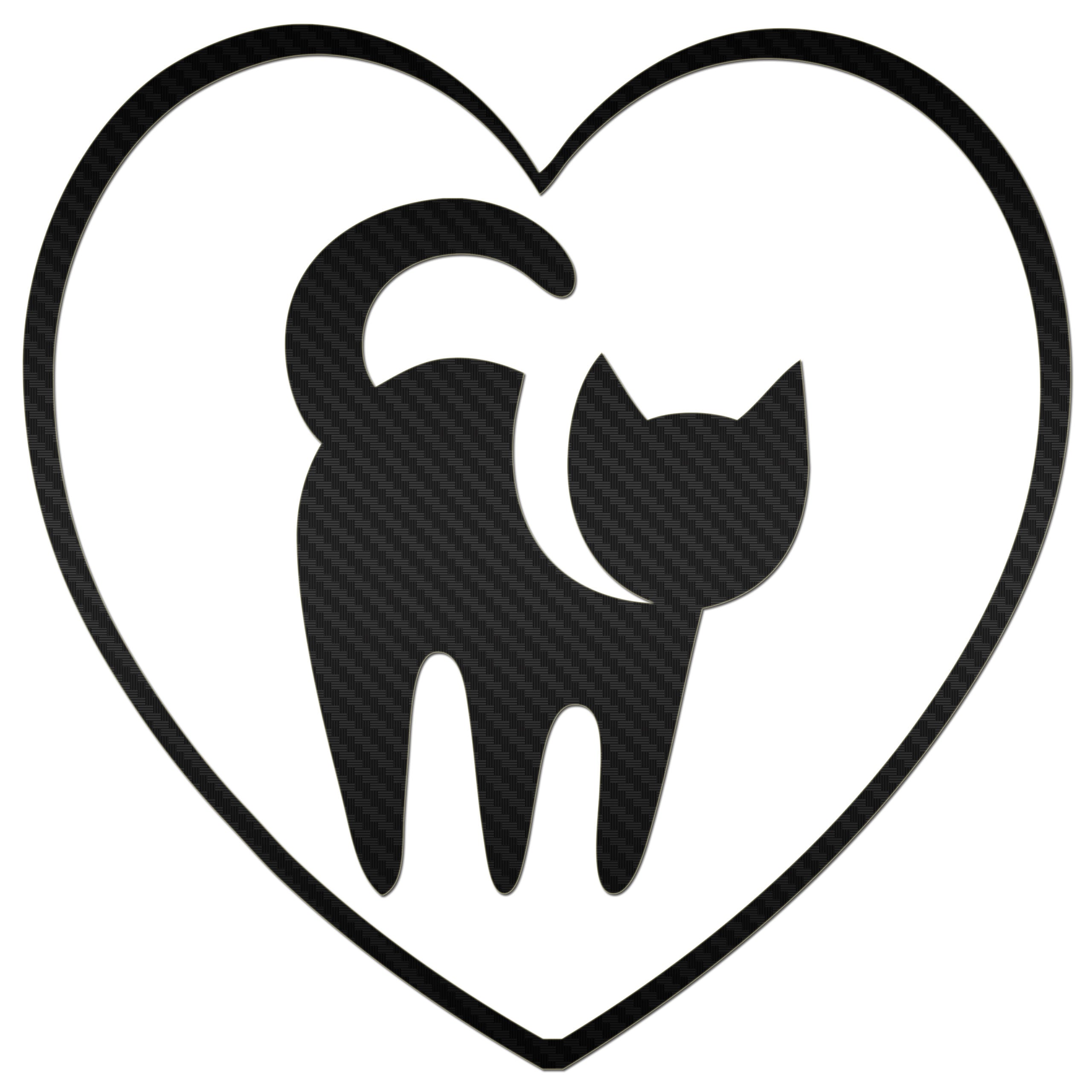 I Love My Cat Sticker